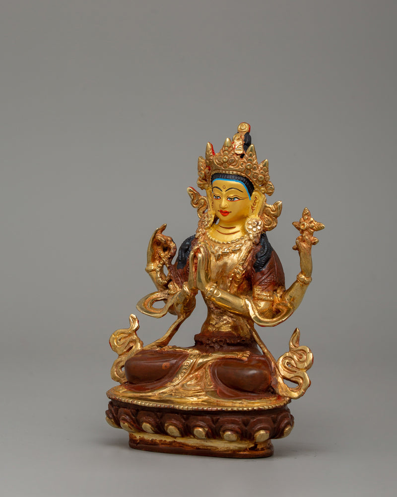 Chenrezig Bodhisattva Figure | The Embodiment of Compassion