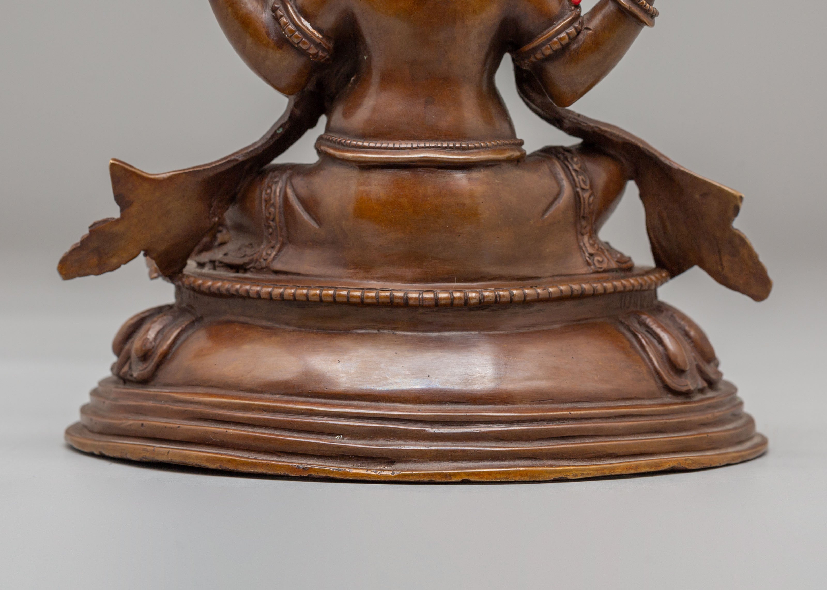 Handmade Ganesha Spiritual Statue | Hindu Deity of Prosperity & Wisdom