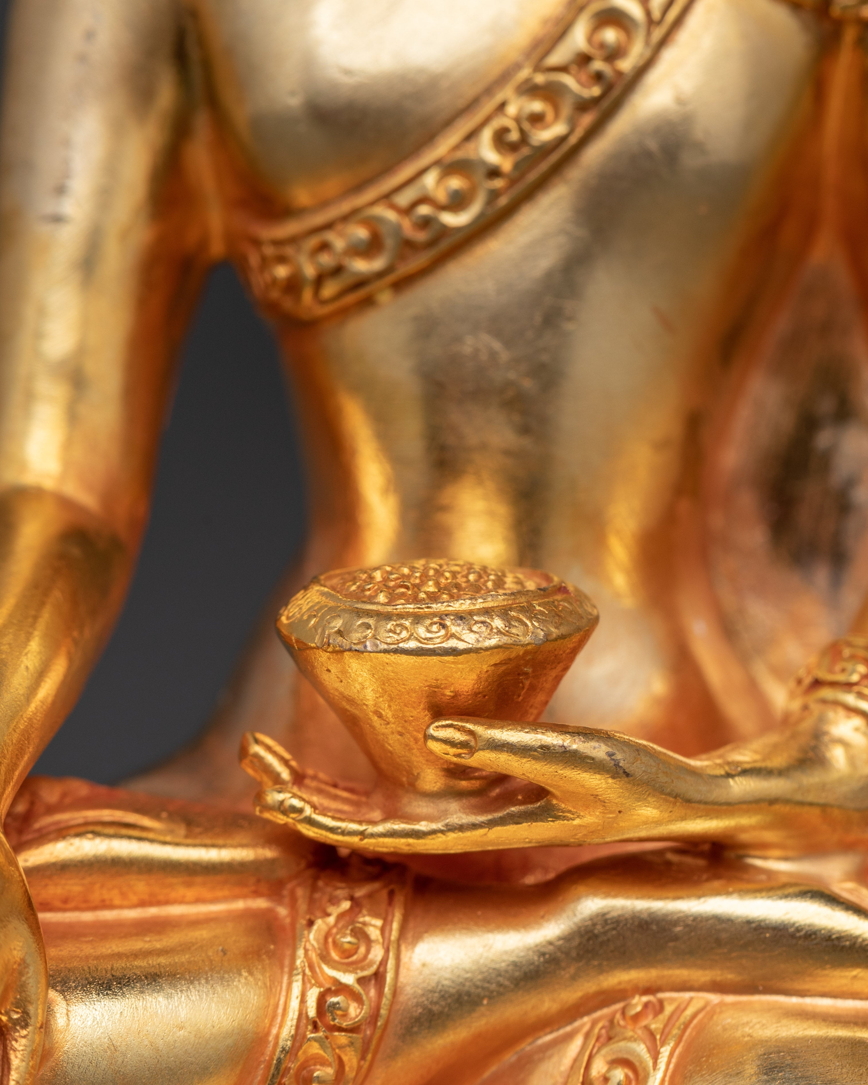 Shakyamuni buddha Mindfulness statue | Copper Buddha