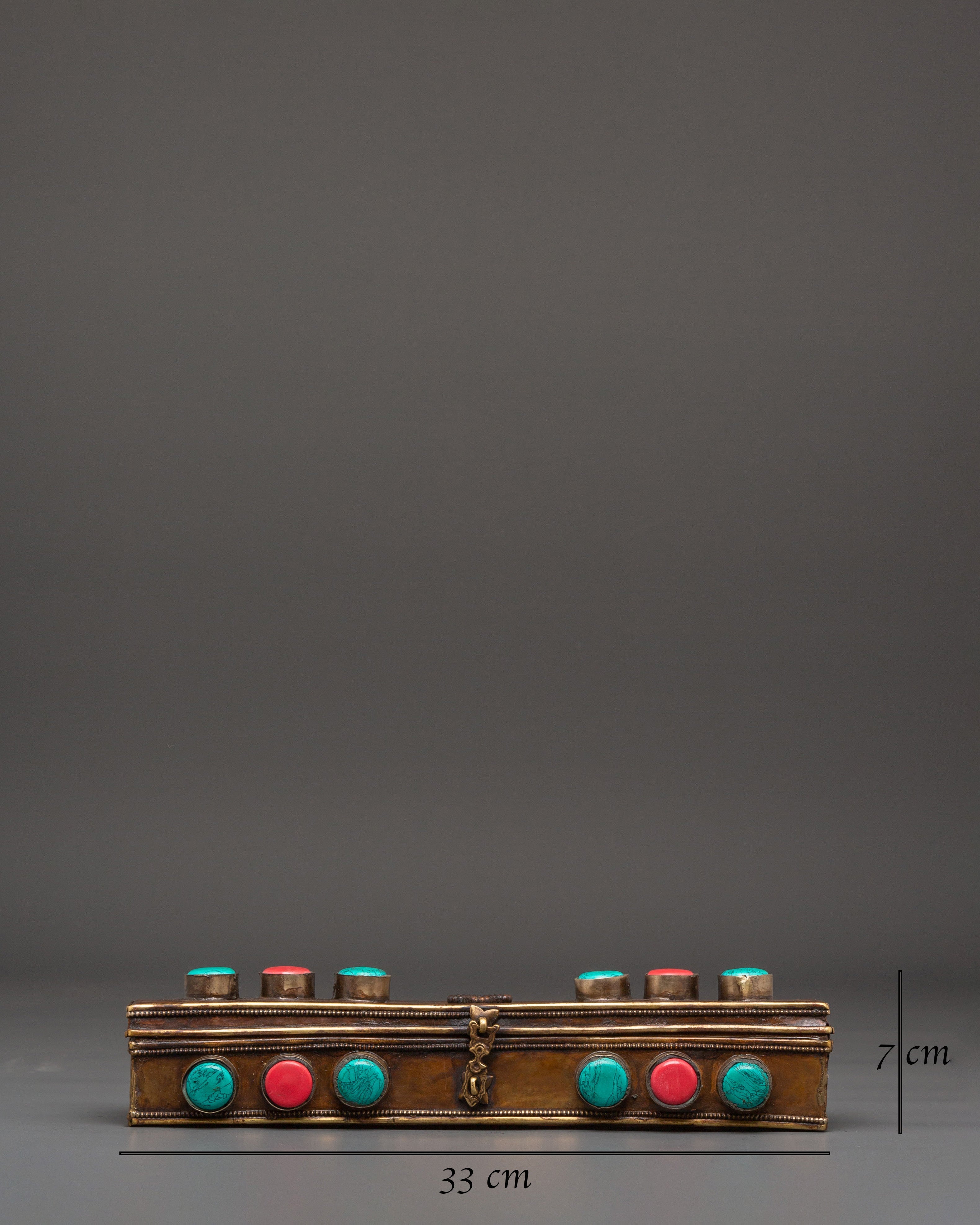 Tibetan Phurba with Box | Sacred Ritual Dagger