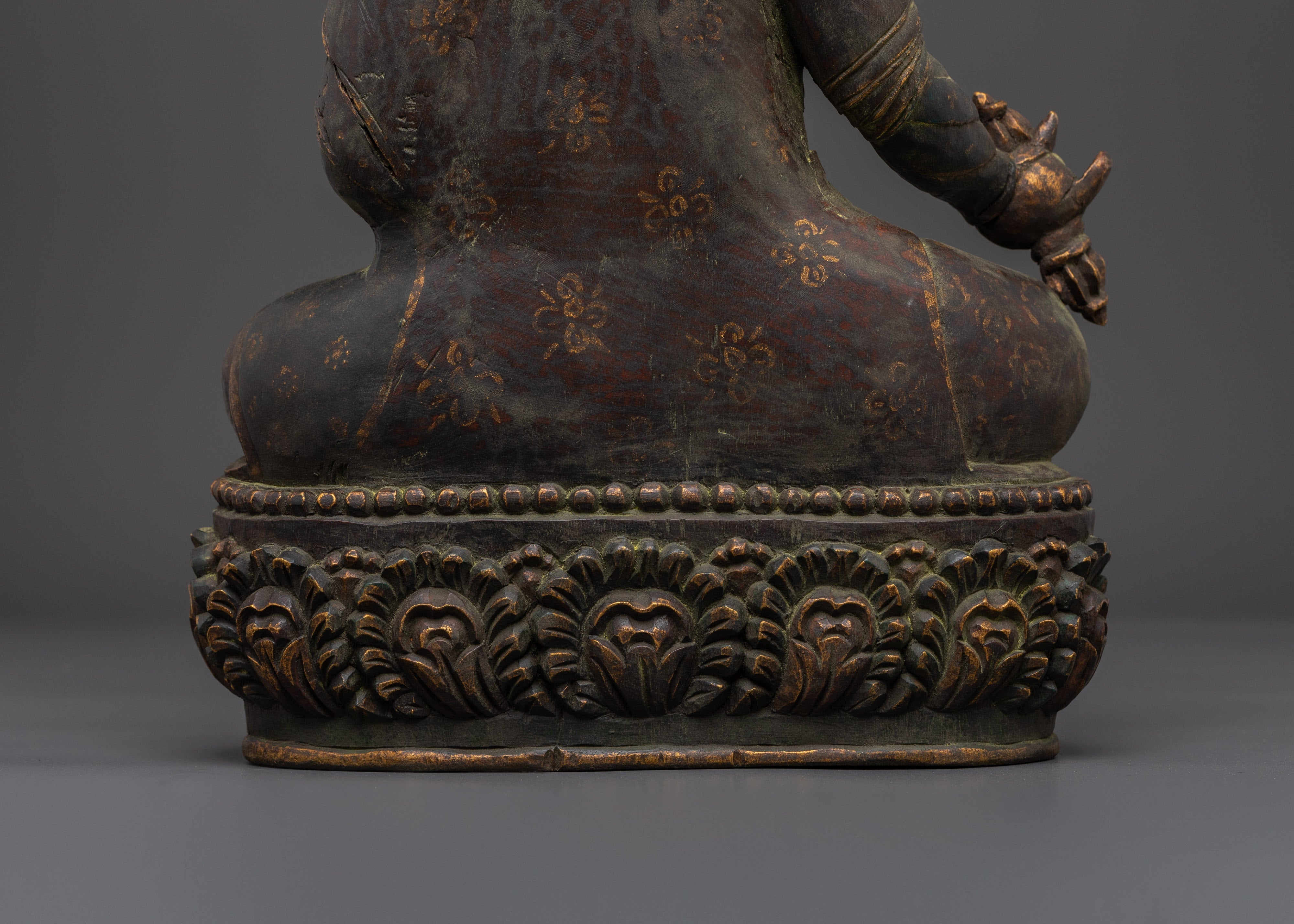 Sacred Buddhist Master Padmasambhava Sculpture | Tibetan Guru Statue