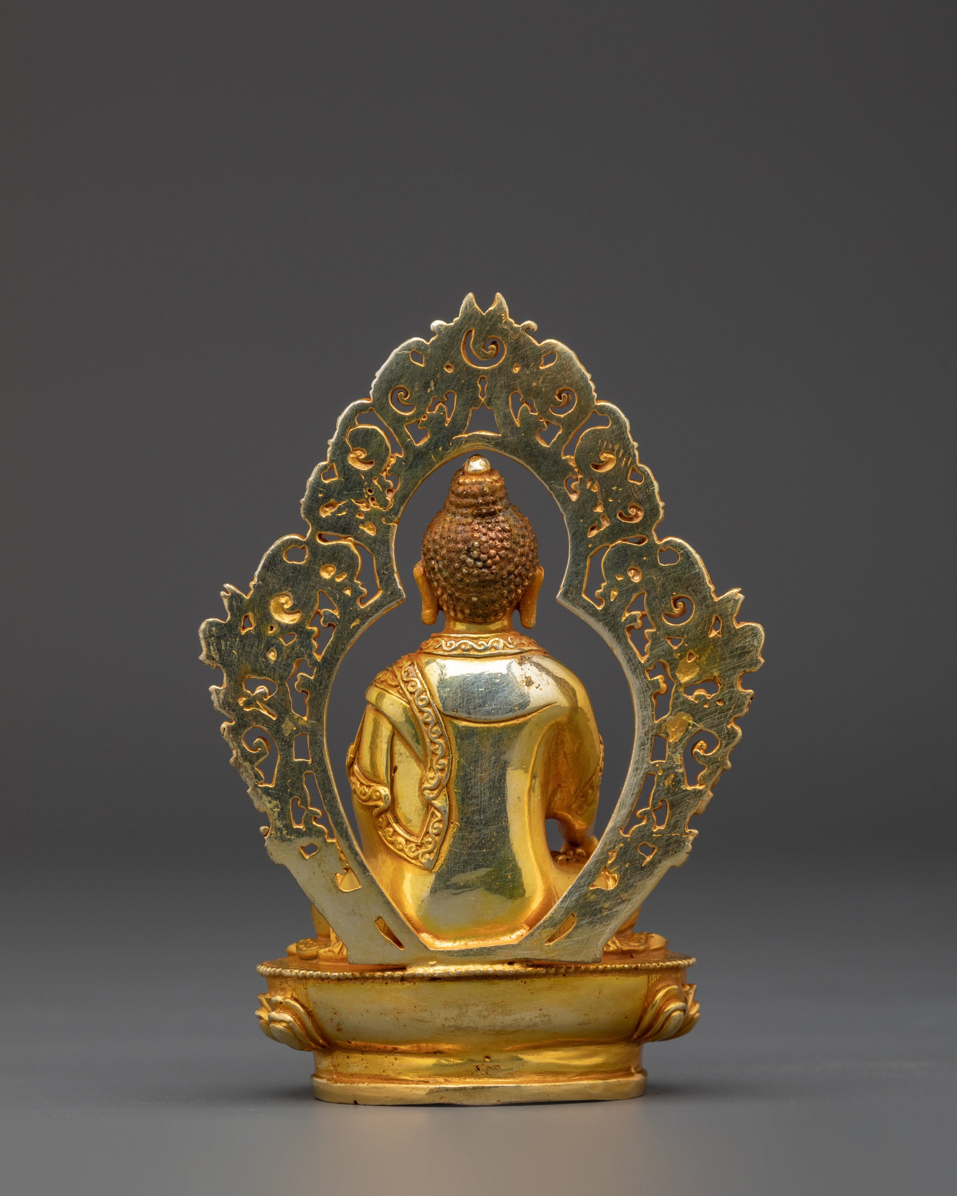 Shakyamuni Buddha Spiritual Copper Statue | Historical Buddha Figurine