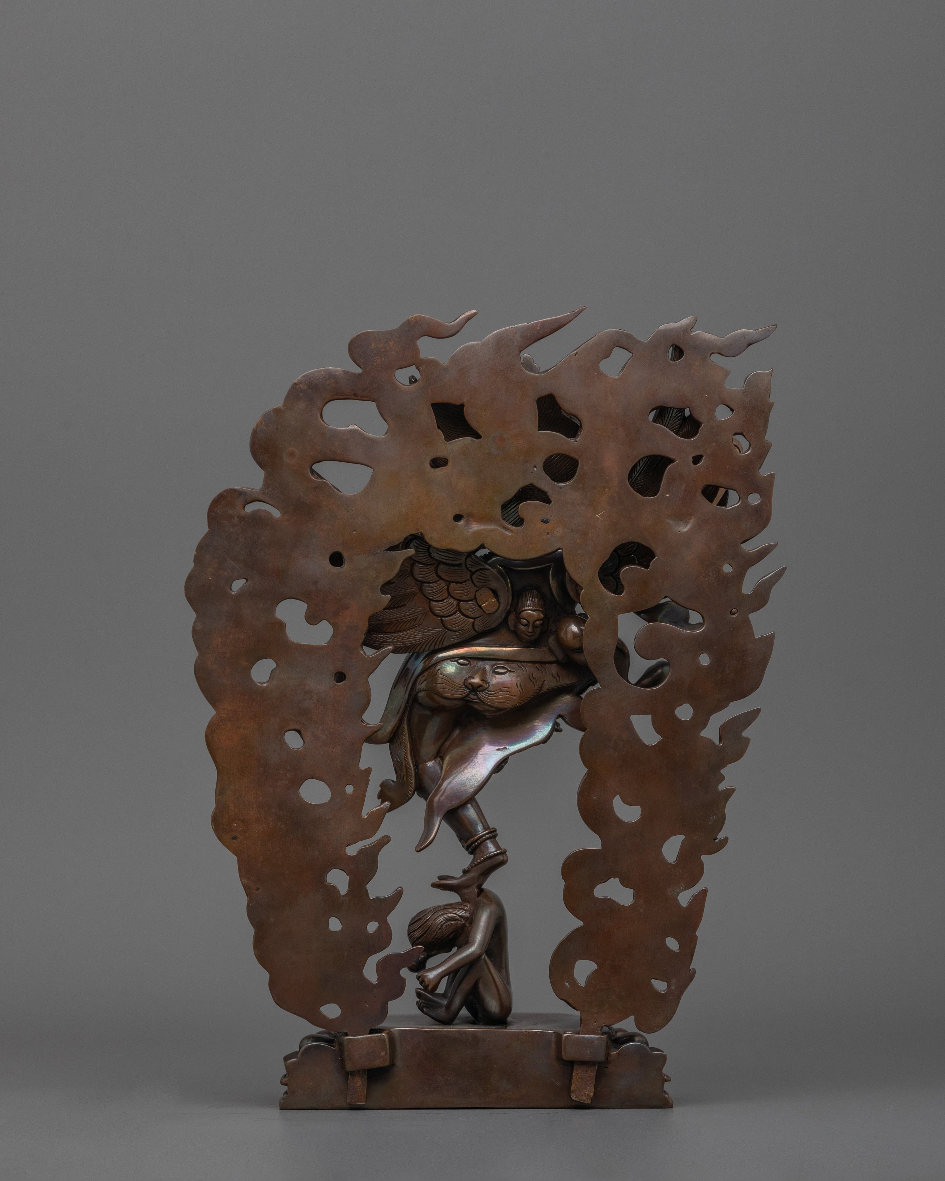 Garuda Statue in Himalayan Art Style | Tibetan Buddhism Sacred Artwork