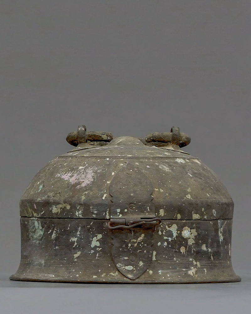 Vintage Jewelry Box | Antique Handmade Chapati Box