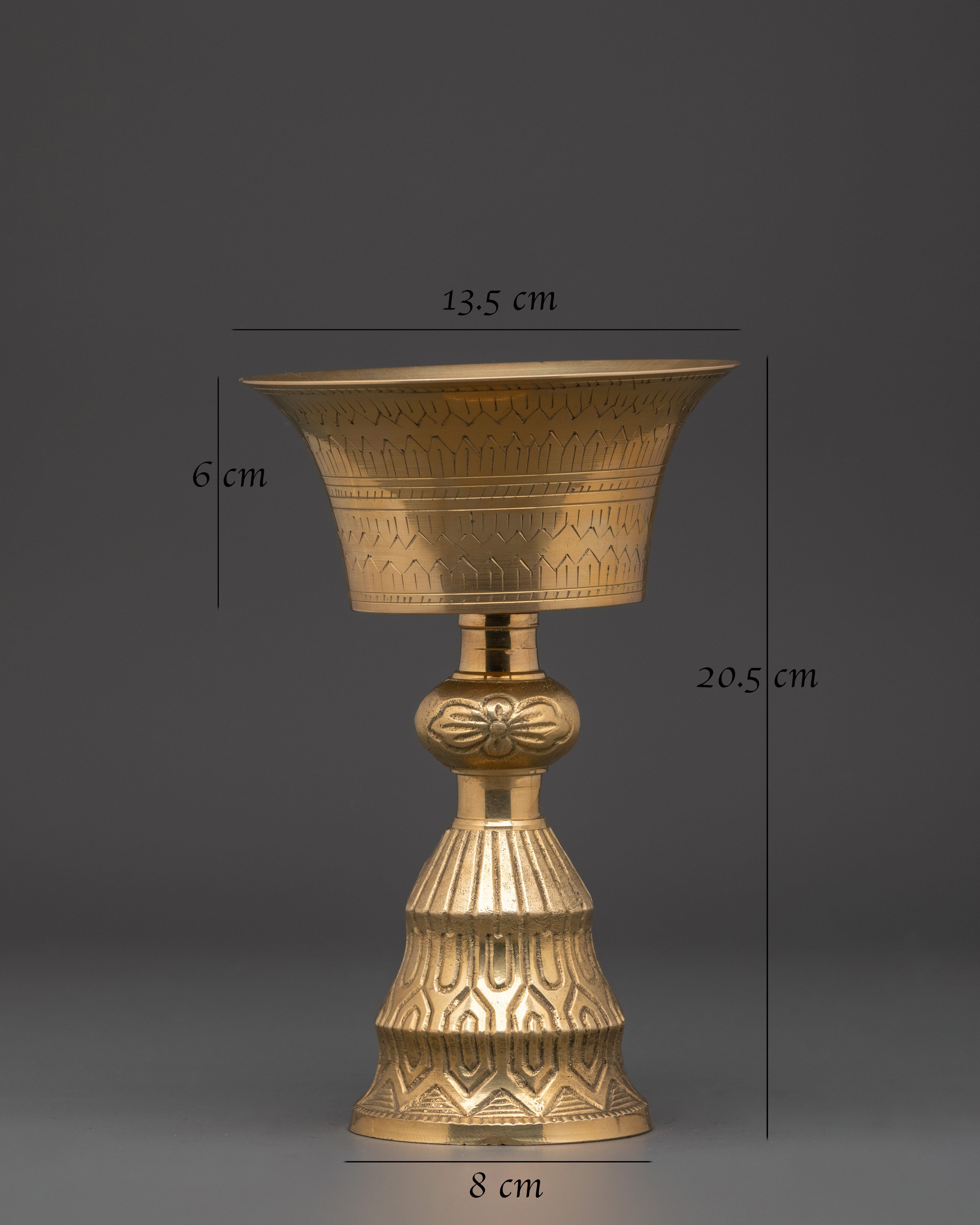 Himalayan Buddhist Butter Lamp | Sacred light Offering Tool