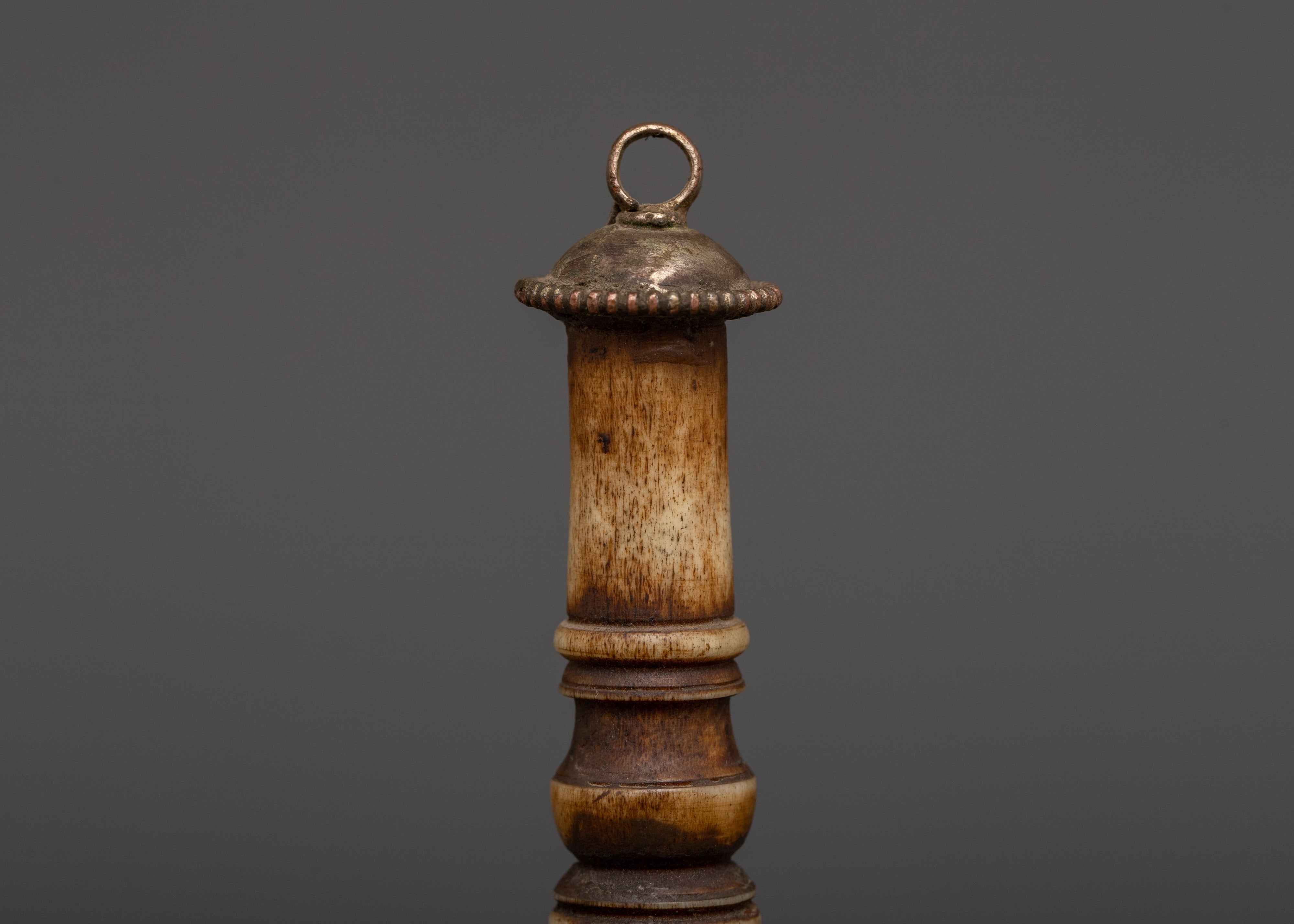 Handcrafted 11.5cm Tibetan Ritual Stamp | Handcrafted Buddhist Tool