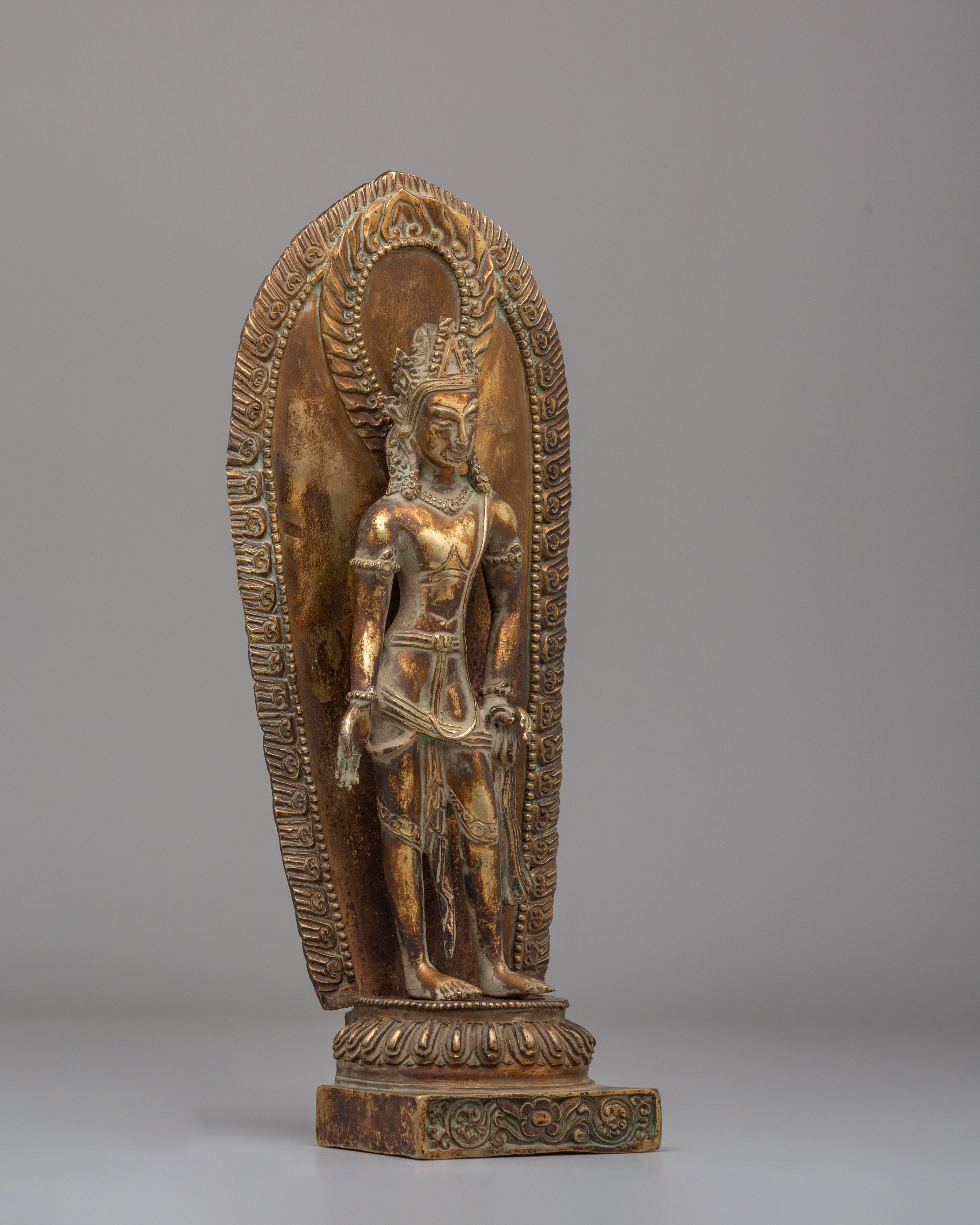 Tibetan Padmapani Avalokiteshvara Statue | Bodhisattva of Compassion