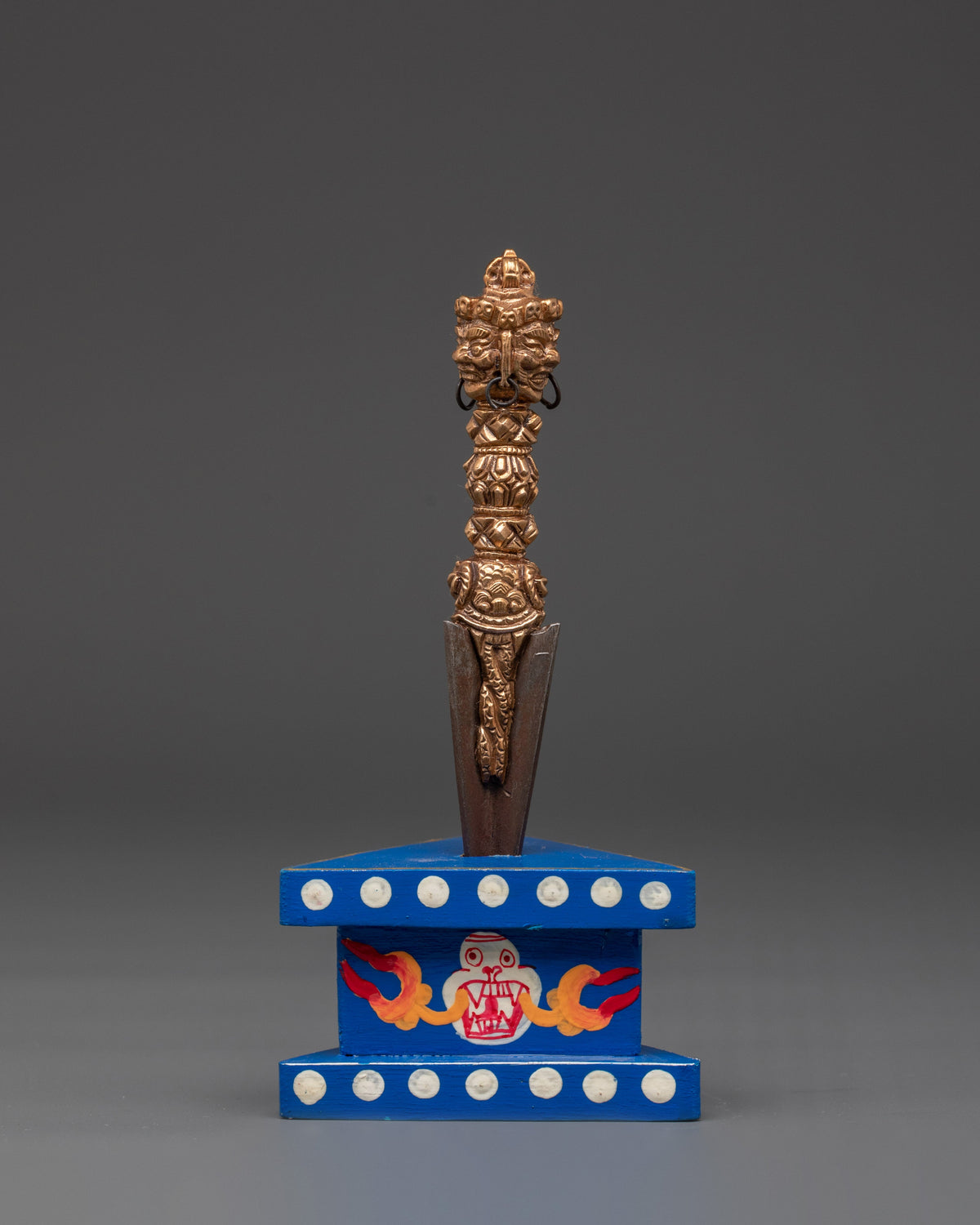 Handcrafted Ritual Phurba Dagger | Symbol of Protection & Healing
