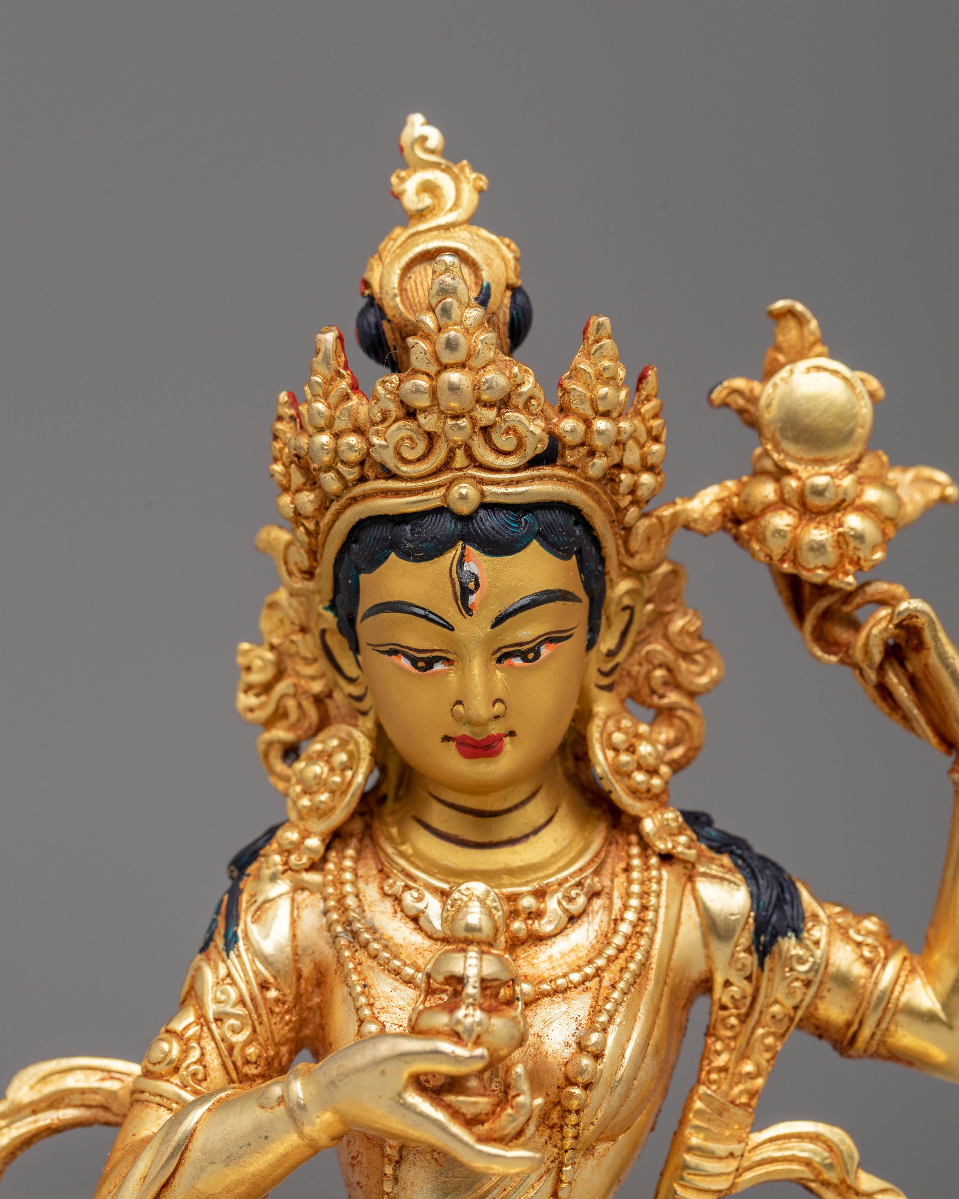 Sacred Chyama Tara Buddhist Statue | Tibetan Goddess for Compassion & Protection