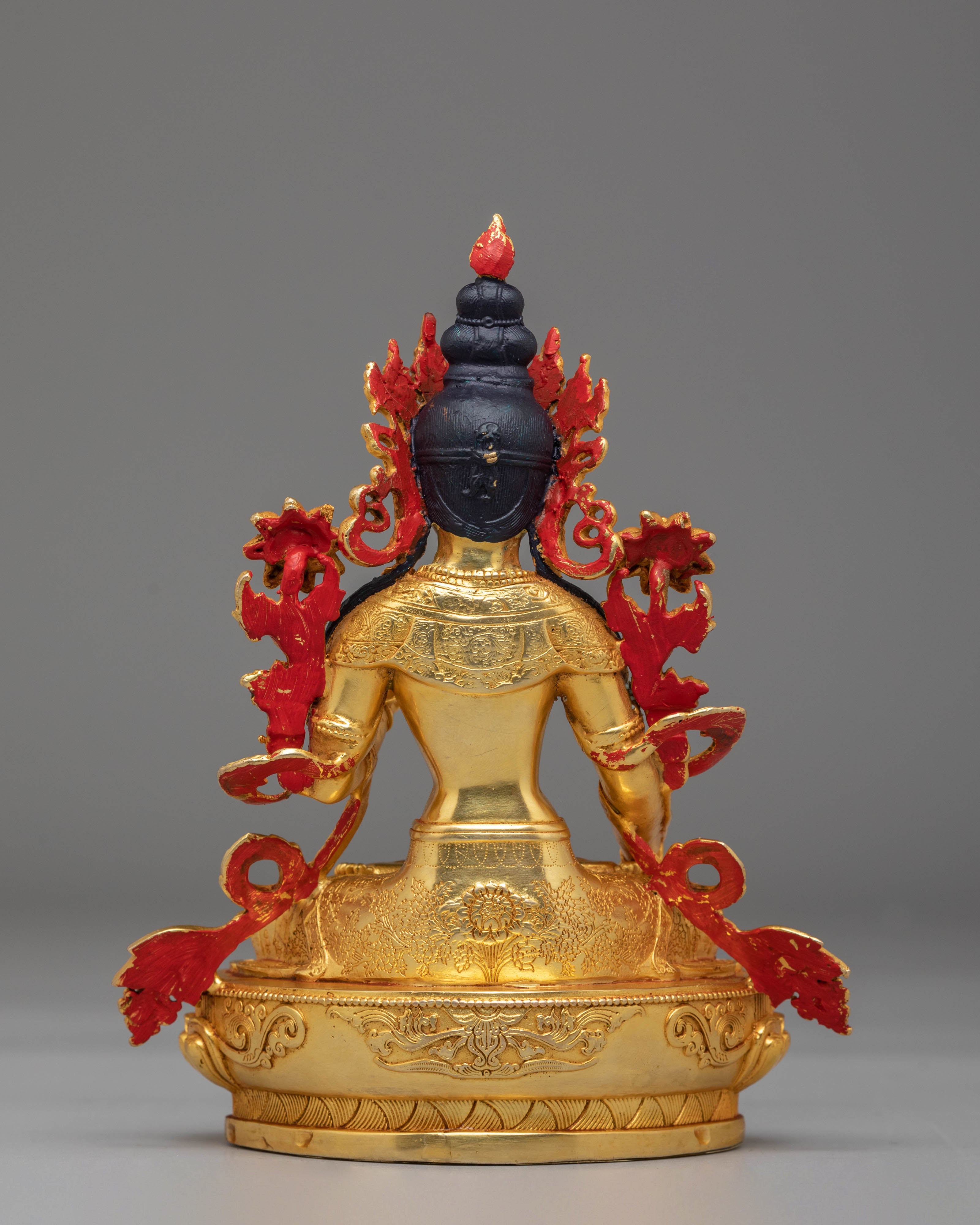 Handmade Buddhist White Tara Statue | Goddess of Healing and Longevity