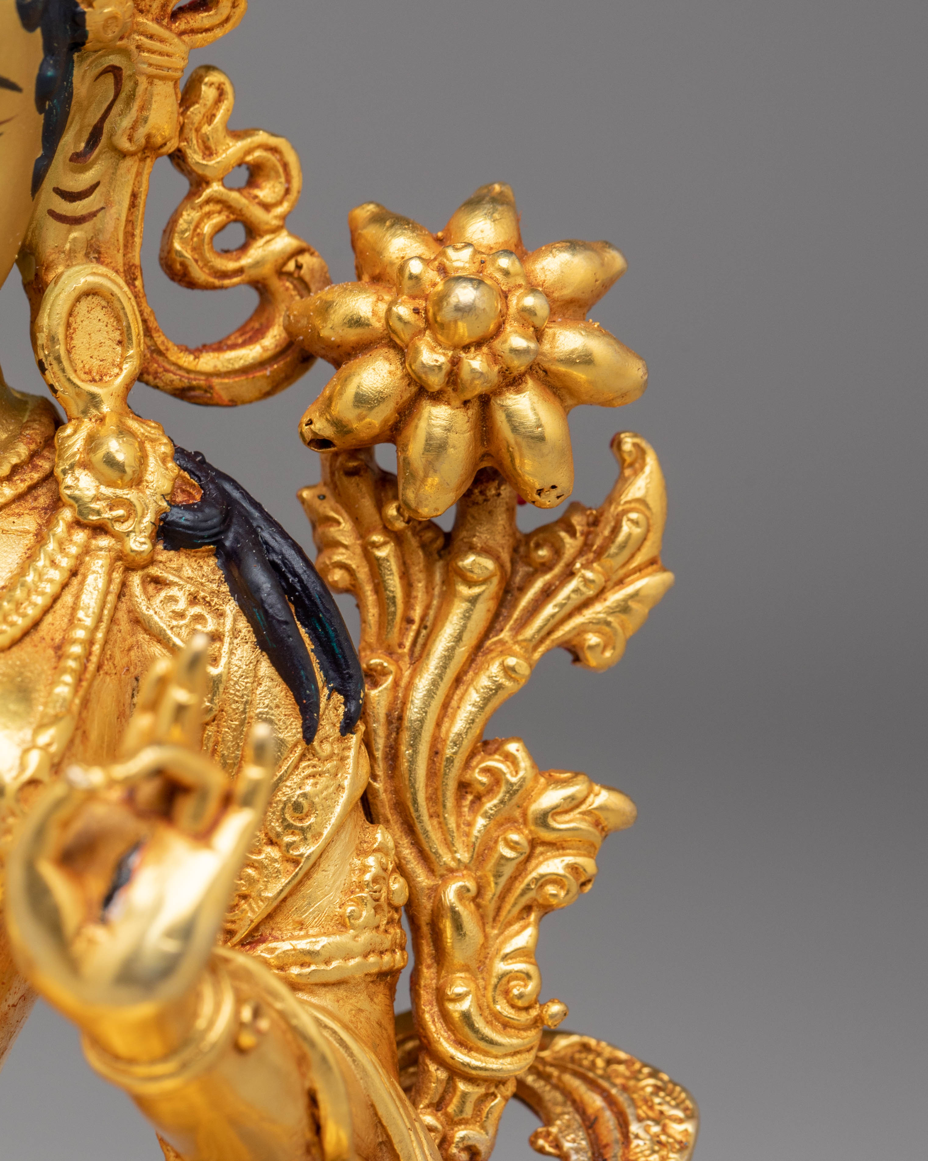 Handmade Buddhist White Tara Statue | Goddess of Healing and Longevity