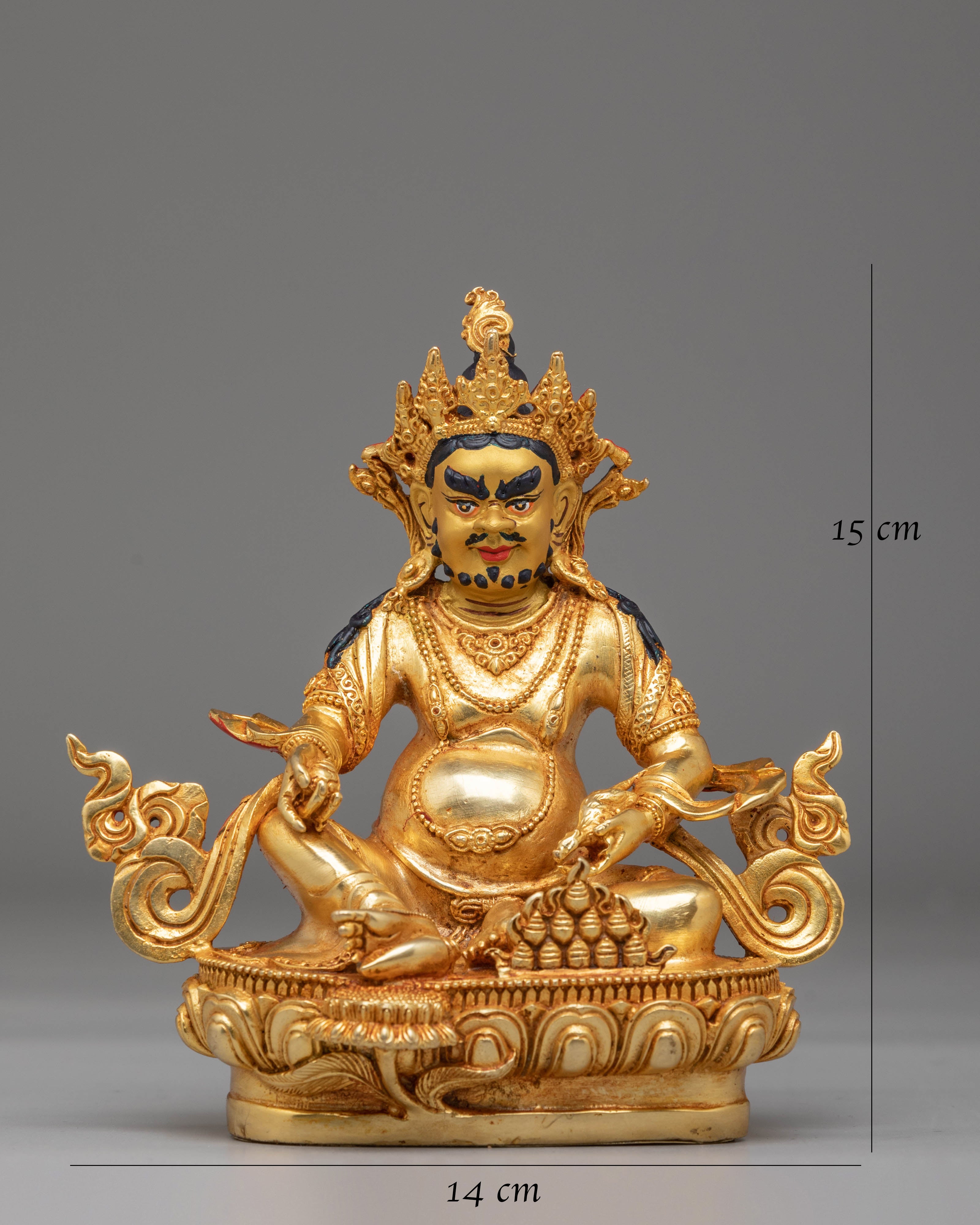 Handmade Dzambhala Statue Of Wealth | A Symbol of Abundance