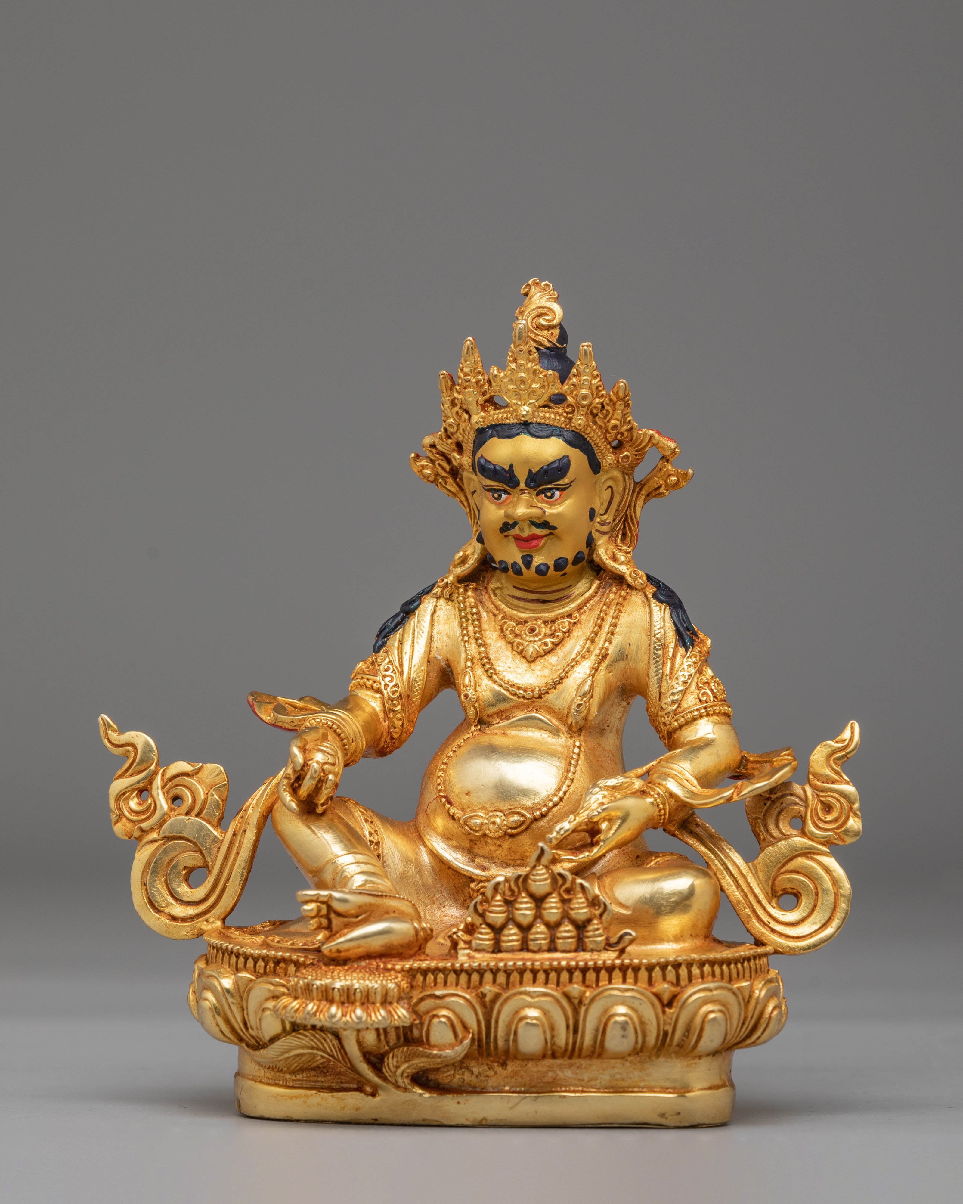 Handmade Dzambhala Statue Of Wealth | A Symbol of Abundance