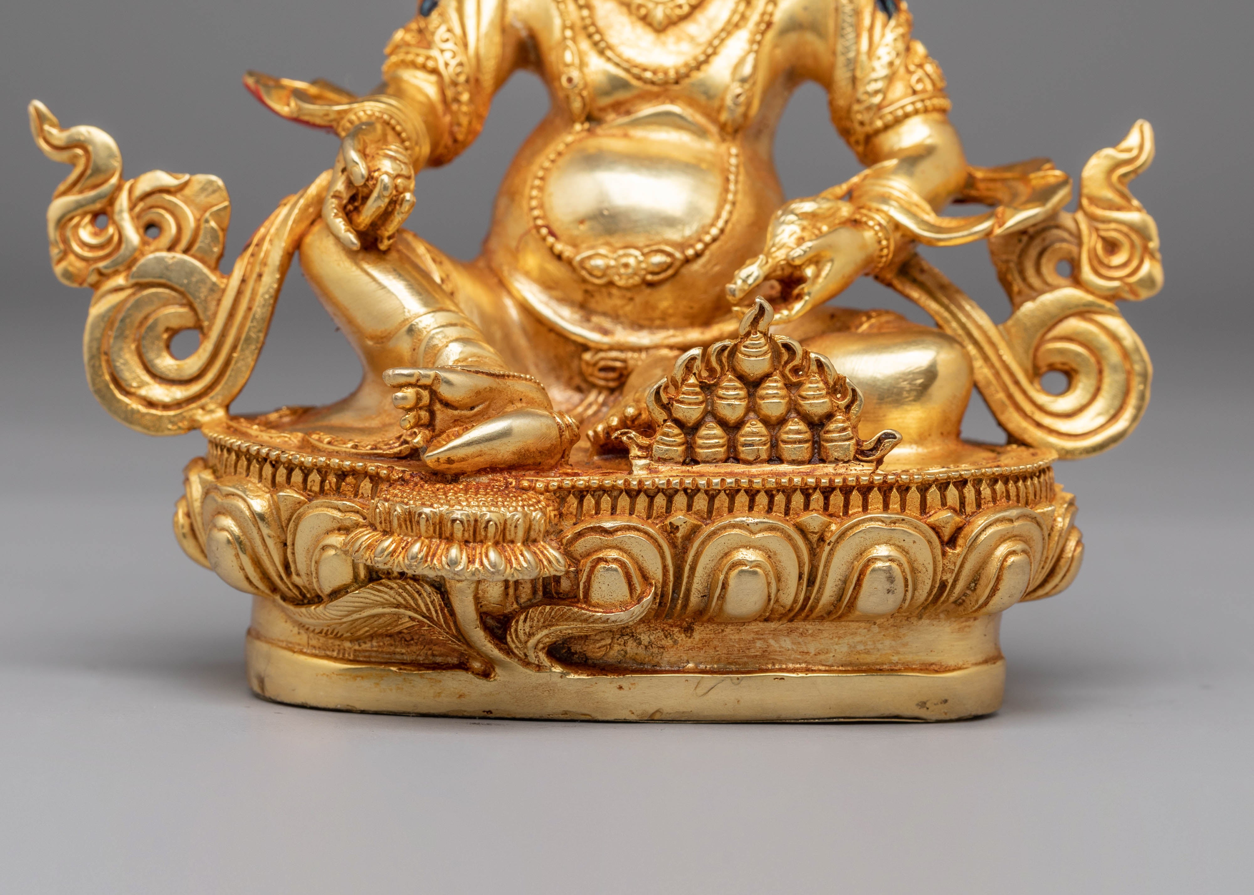 Handmade Dzambhala Statue Of Wealth | A Symbol of Abundance