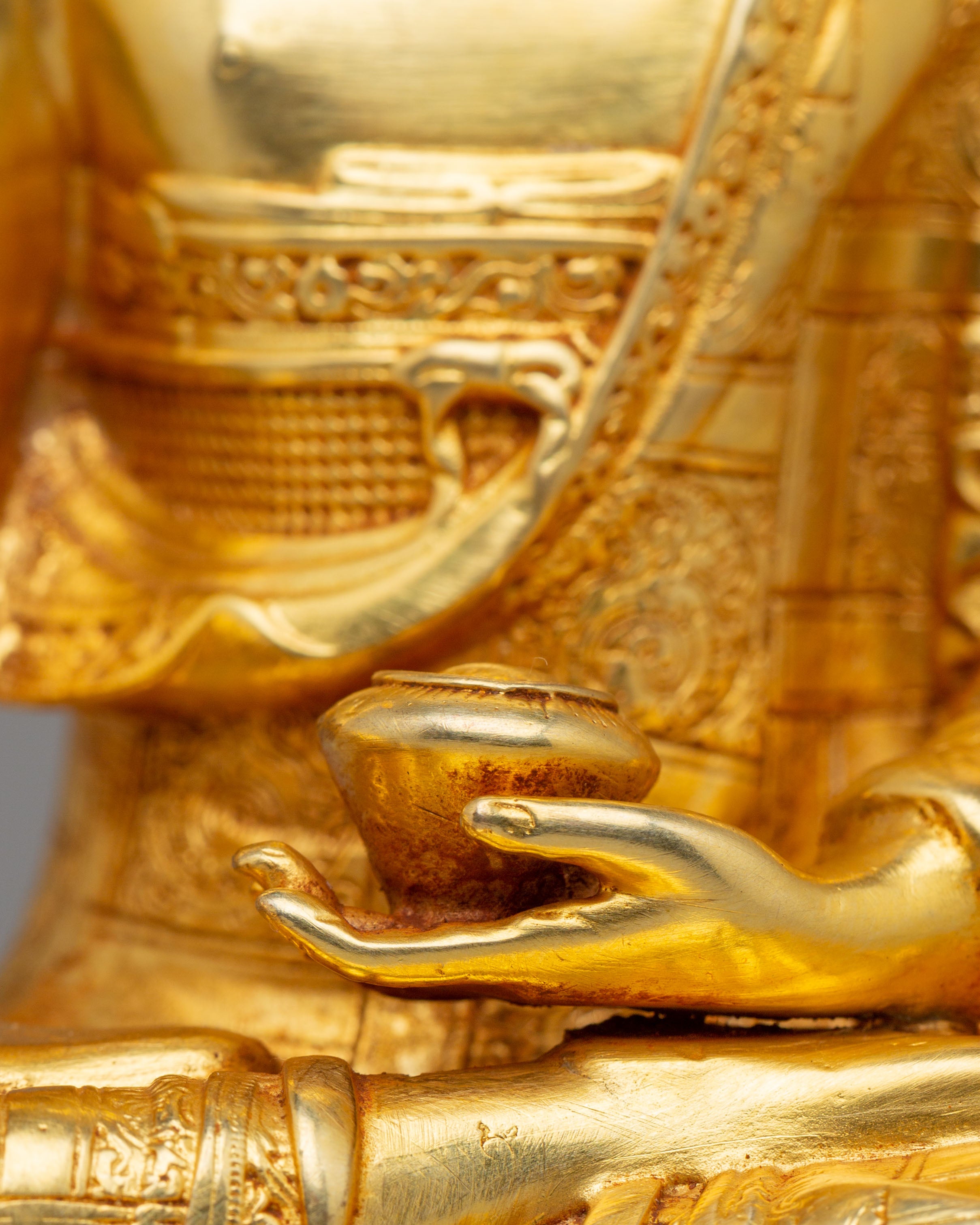 Handmade Gautam Buddha Buddhist Statue | Peaceful Buddha Statue for Meditation