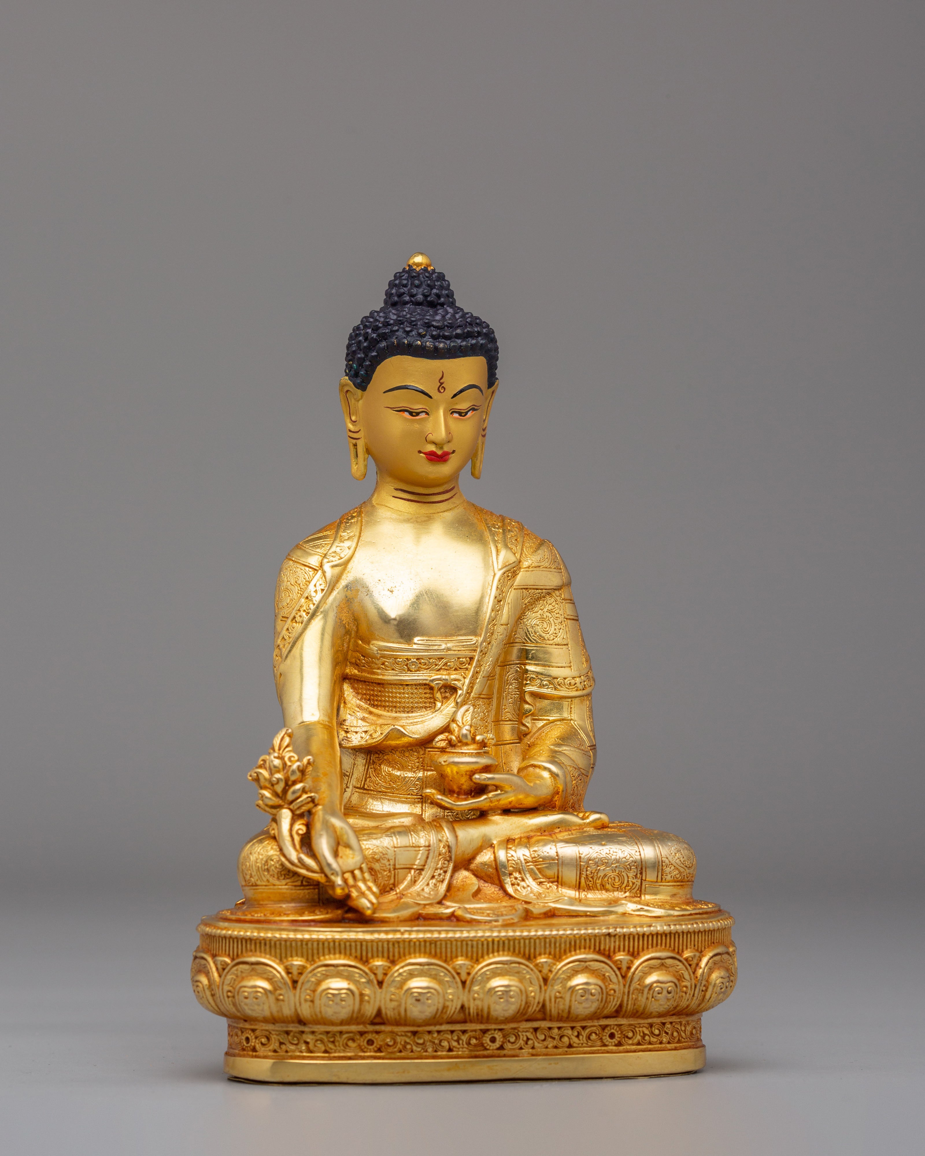Handmade Medicine Buddha Buddhist Statue | Healing & Spiritual Decor