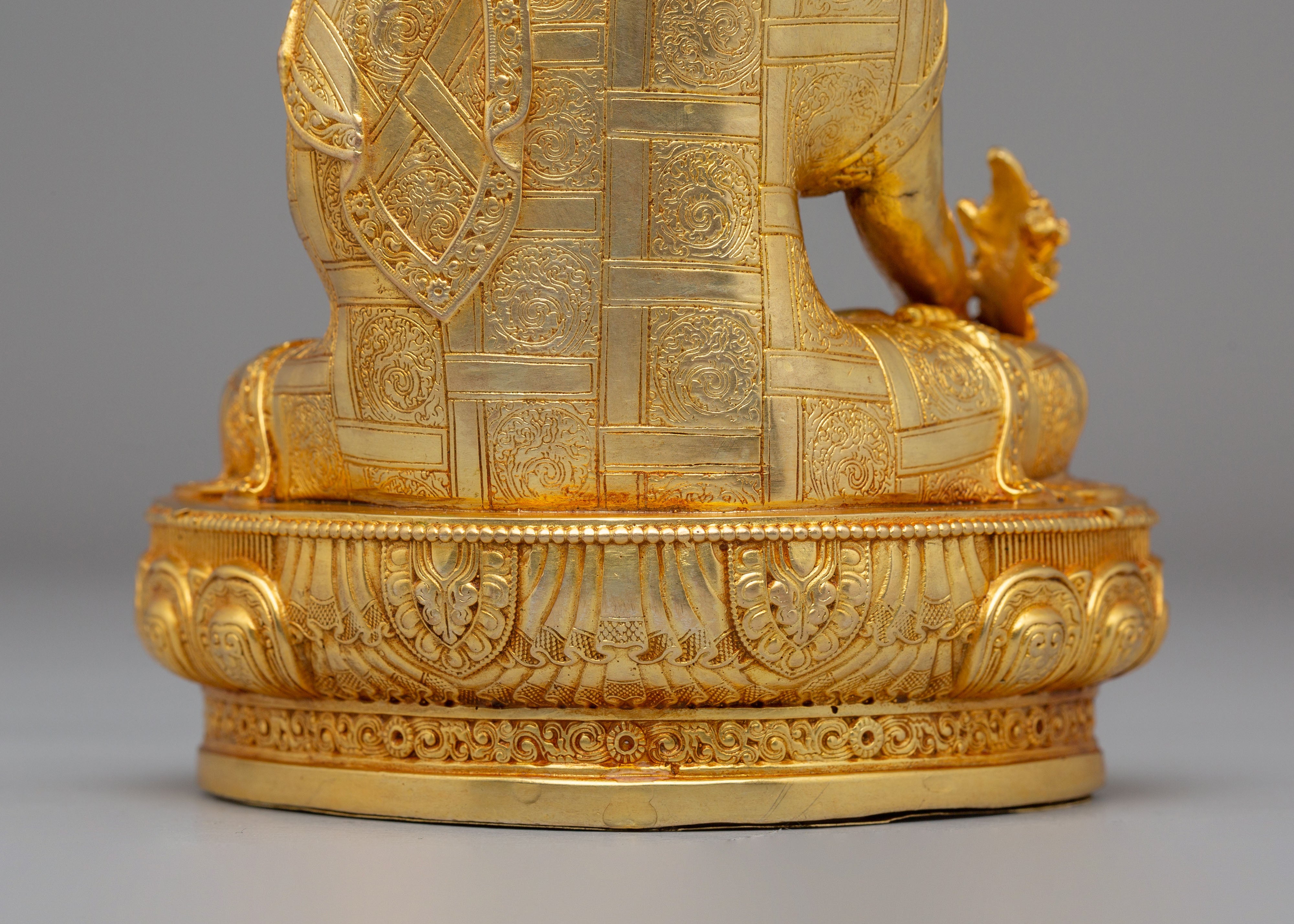 Handmade Medicine Buddha Buddhist Statue | Healing & Spiritual Decor