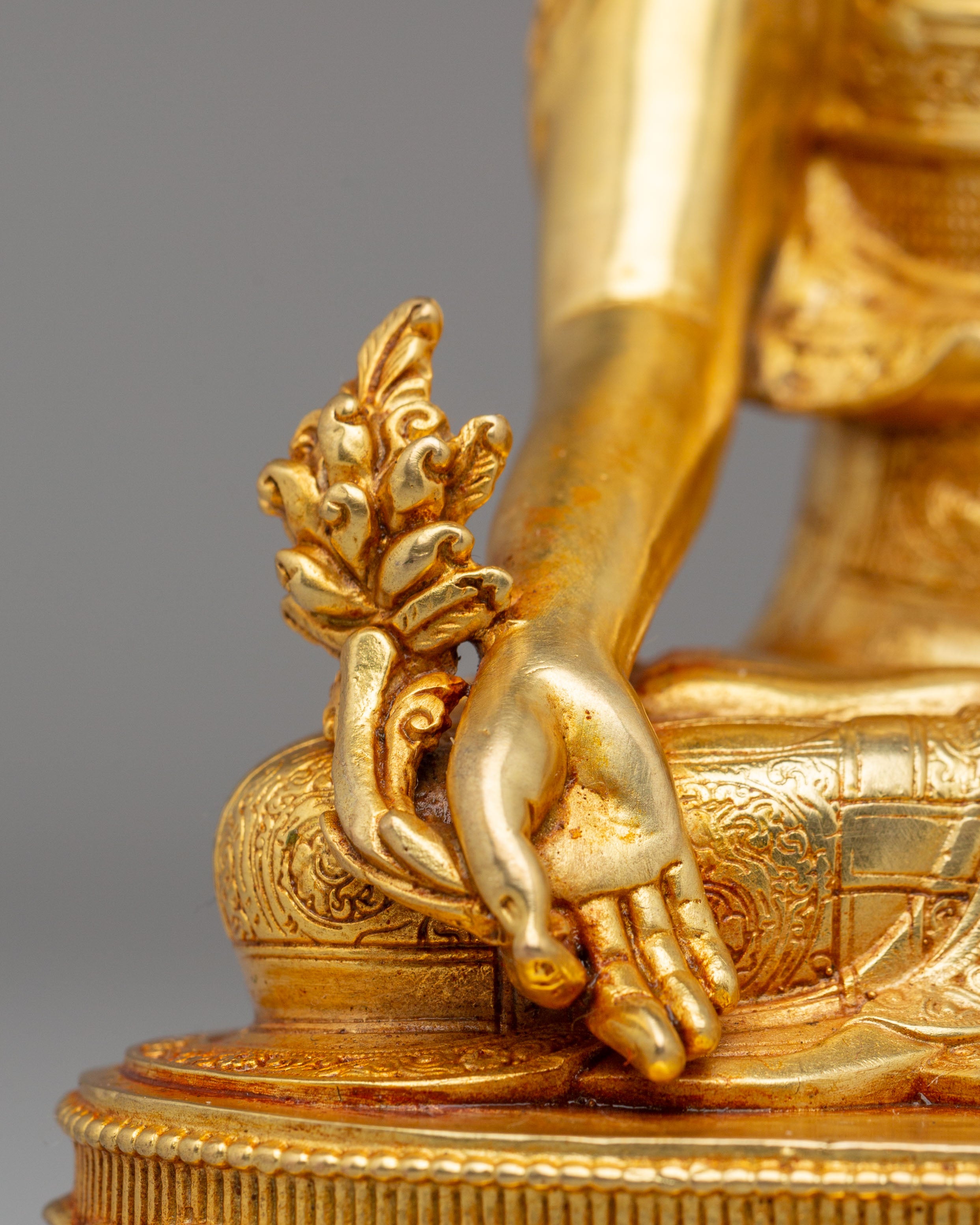 Handmade Medicine Buddha Buddhist Statue | Healing & Spiritual Decor