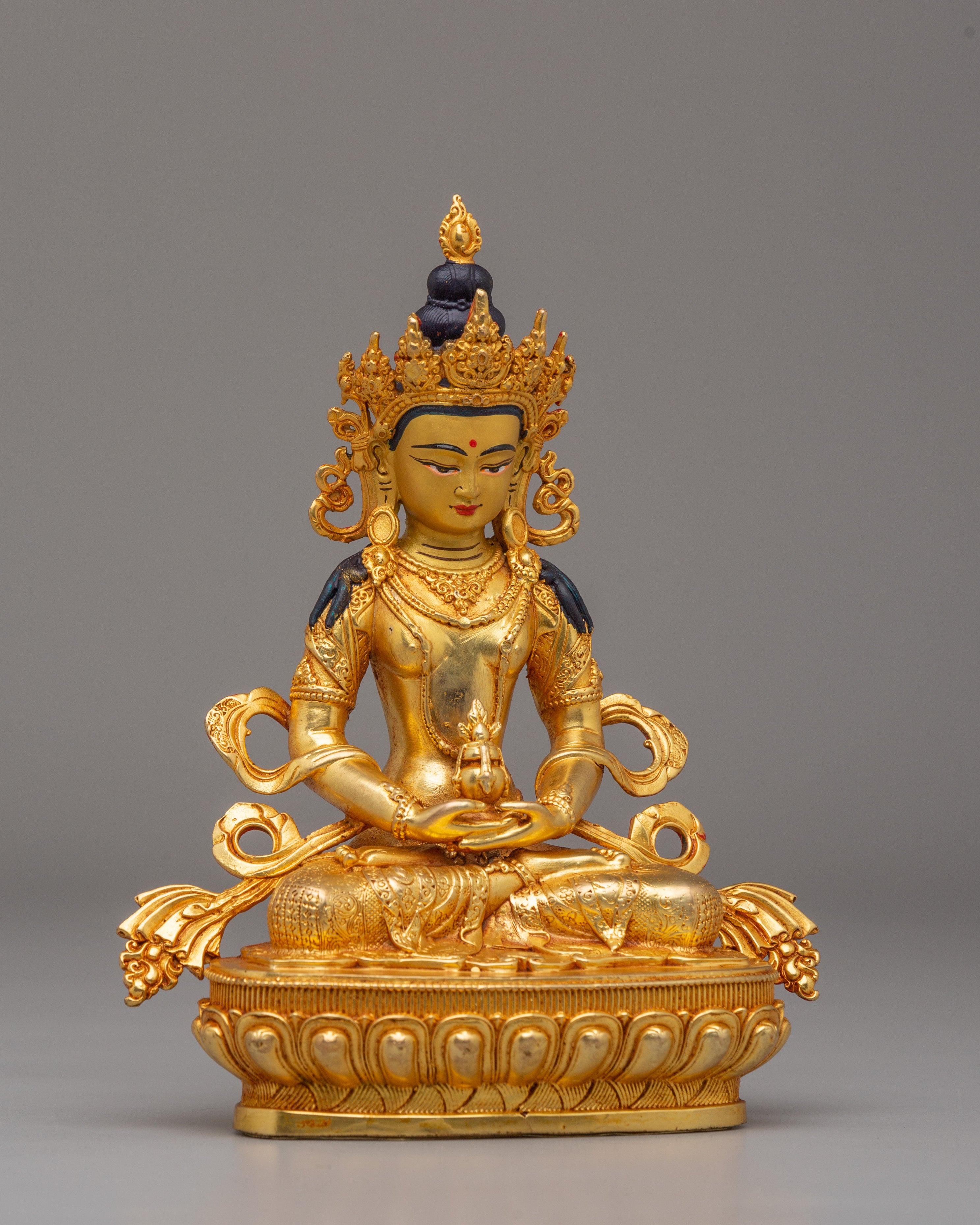 Handmade Buddhist Amitayus Statue | Symbol of Infinite Life