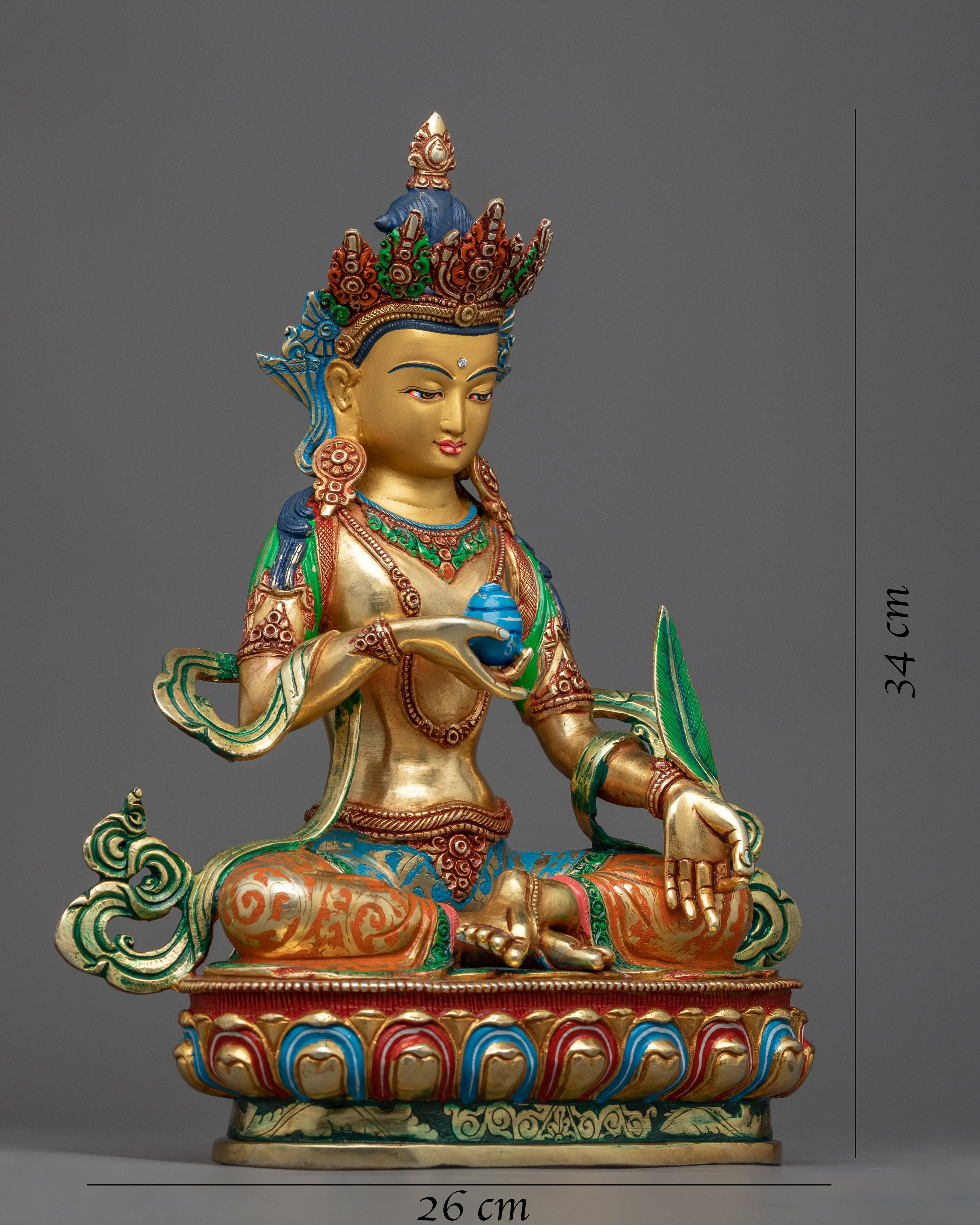 ksitigarbha-bodhisattva-copper-statue