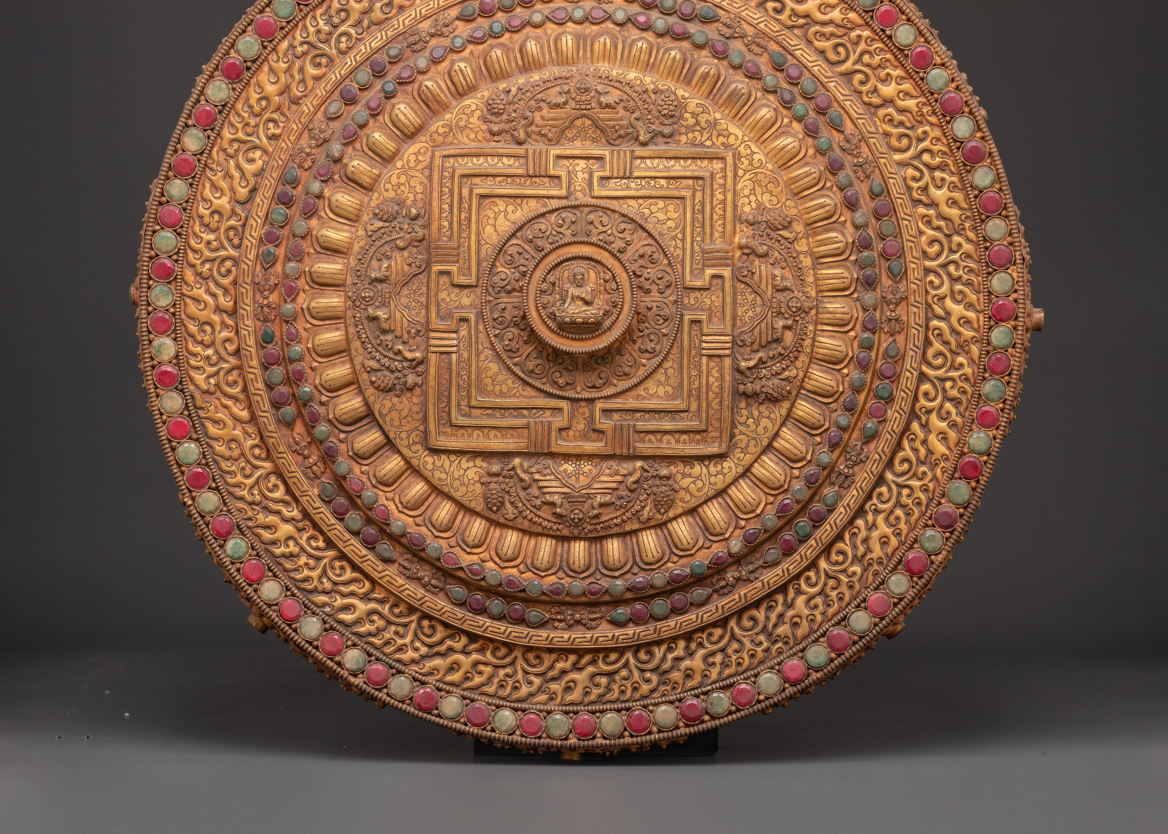 Gold-Plated Wall Hanging | For Sacred or Luxury Interiors