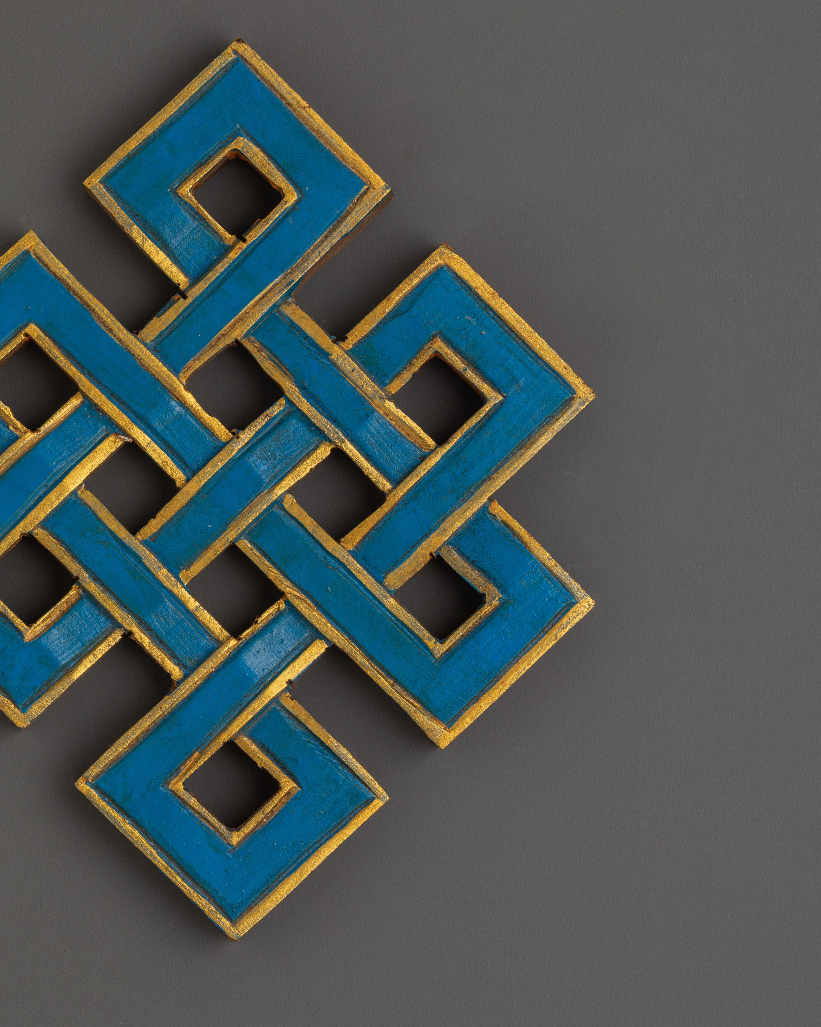 Tibetan Endless Knot |  Wall Art for Unity and Interconnection