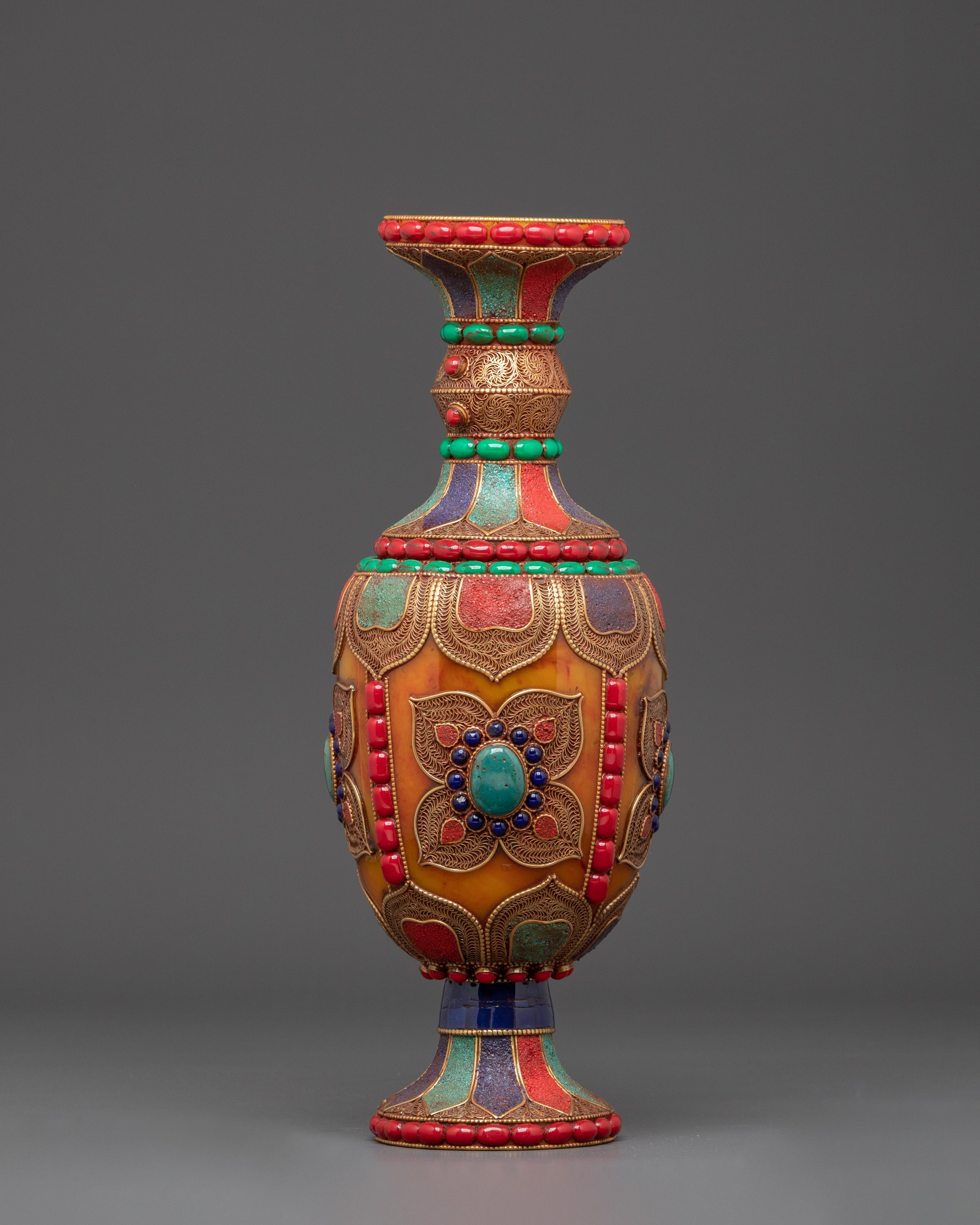 Flower Vase Set For Decor | Himalayan Vase for Home & Office