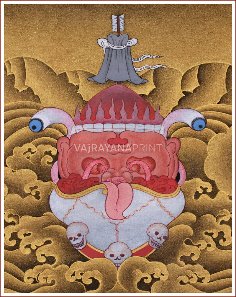 Wrathful Offering of the Five Senses | Giclee Canvas Print