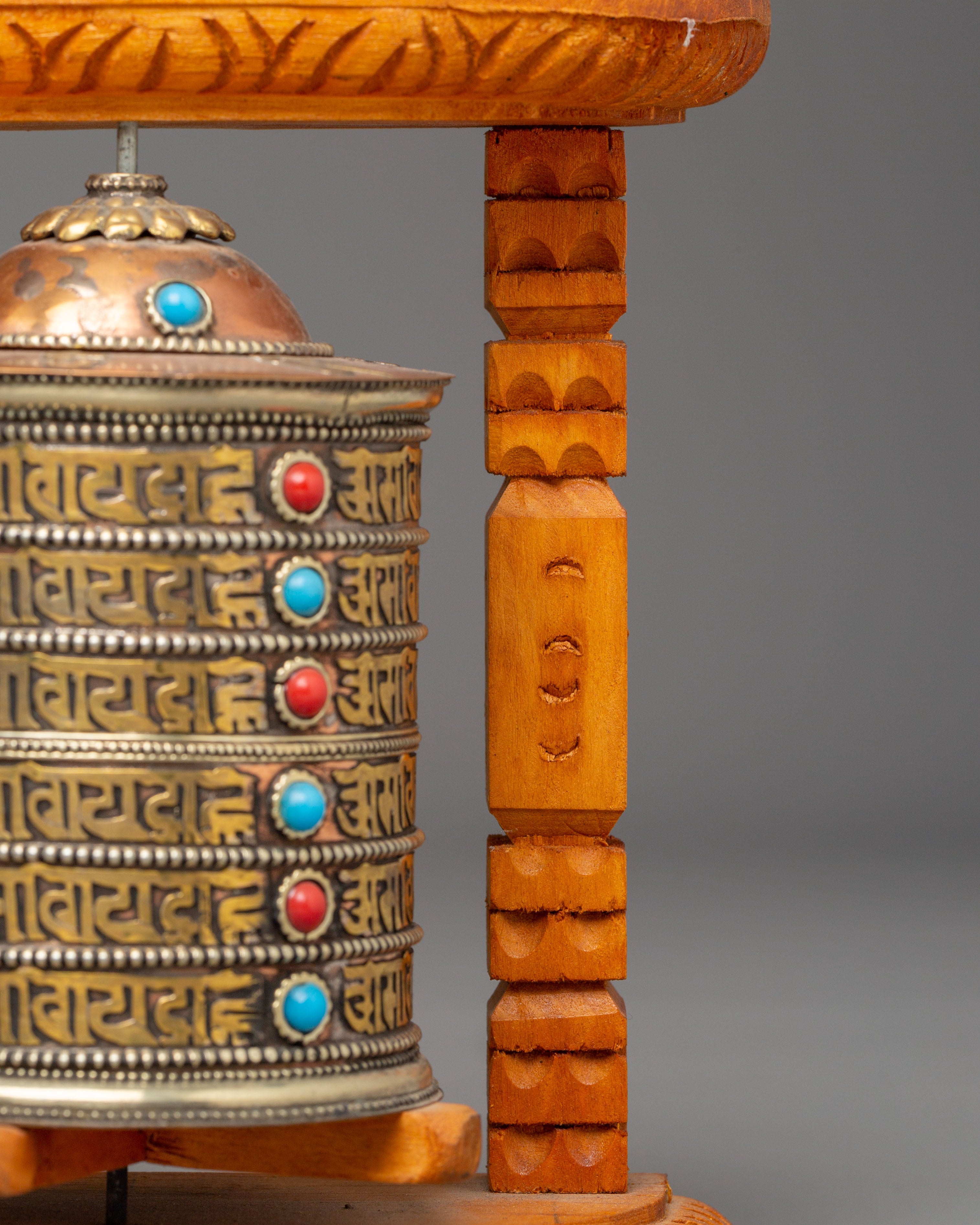 Buddhist Prayer Wheel for Rituals | Tibetan Prayer Wheel for Meditation