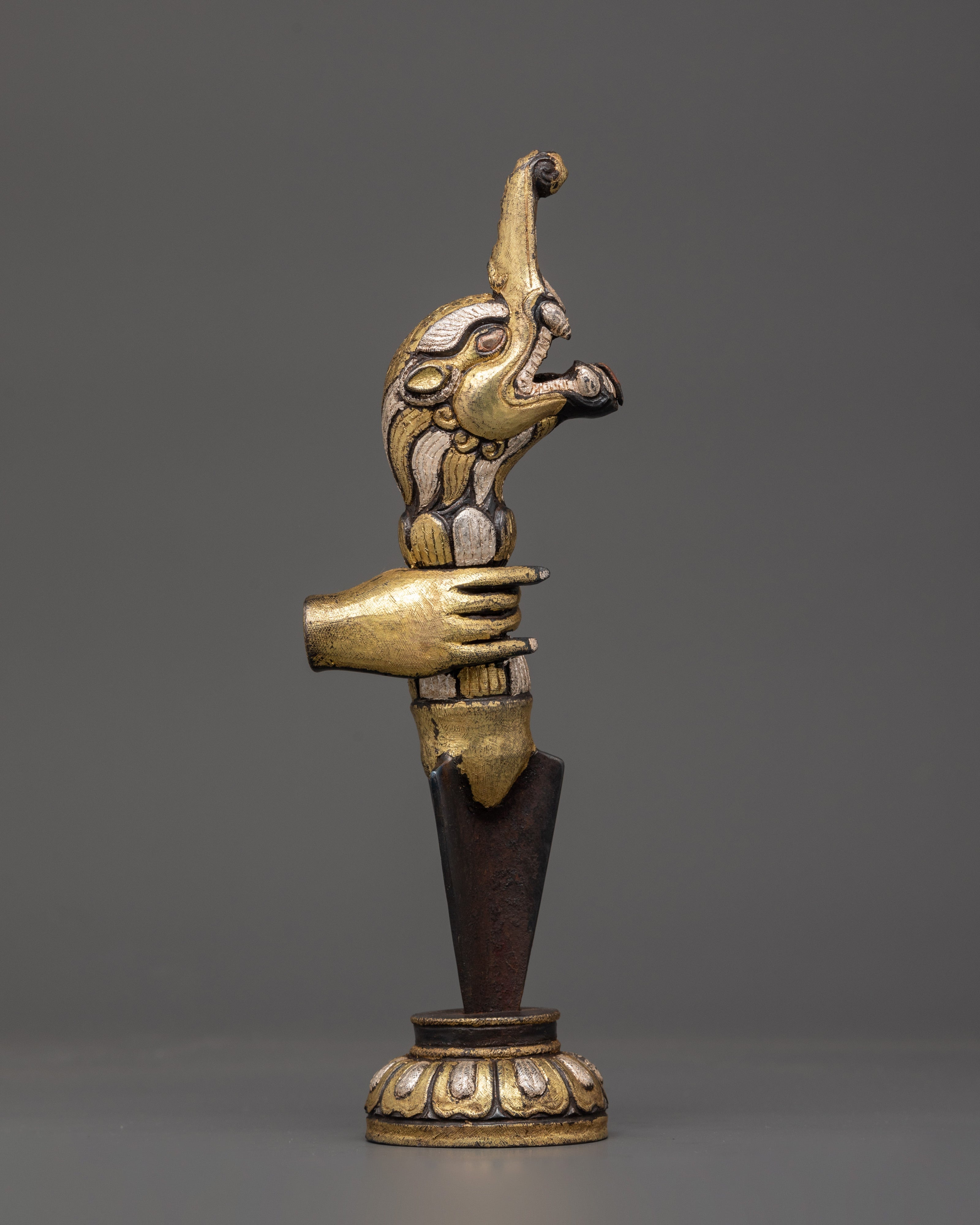 Phurba with Makara Head | Ritual Dagger of Protection and Power