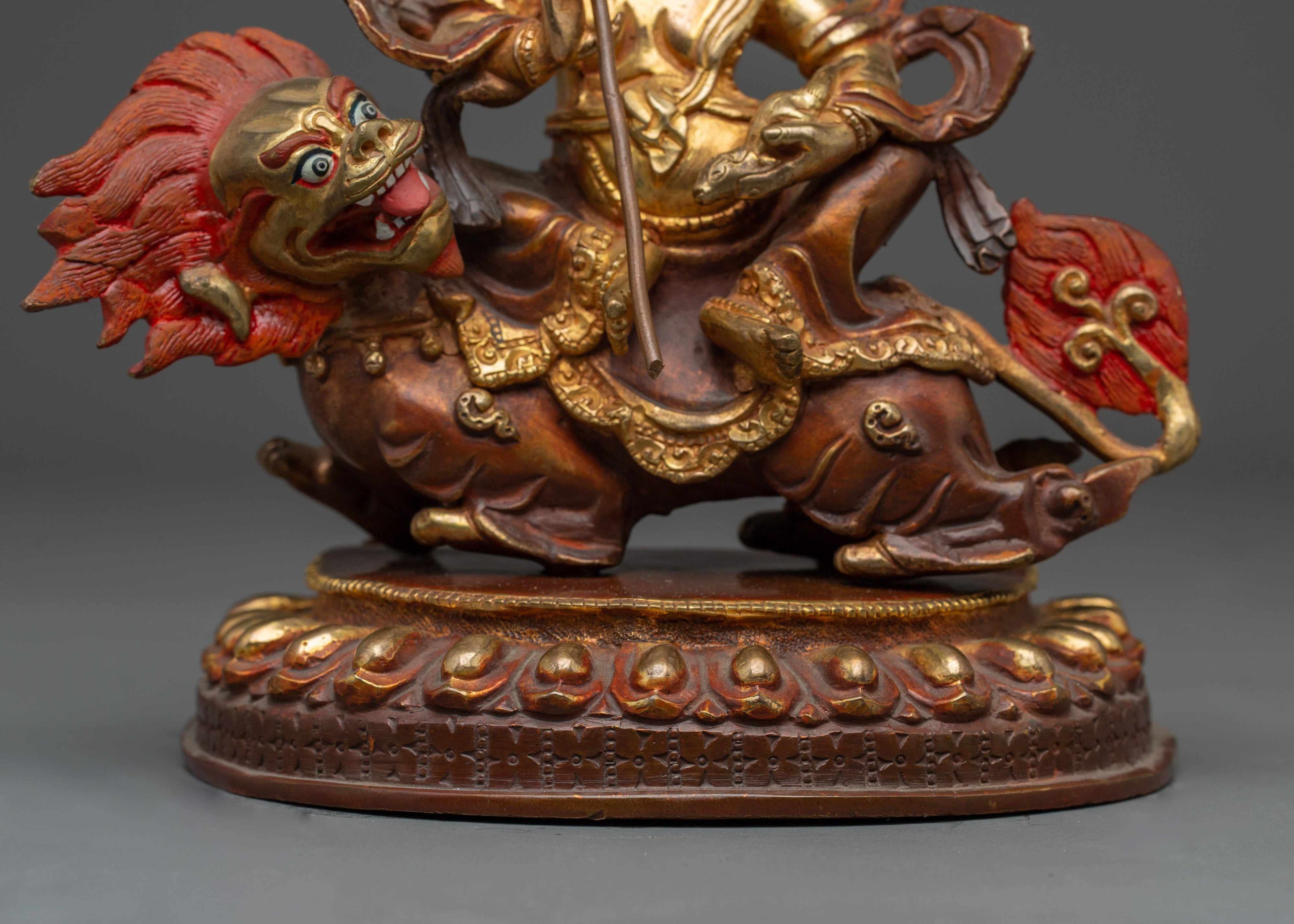 Gold-Plated Namtoshe | Tibetan Guardian of Wealth