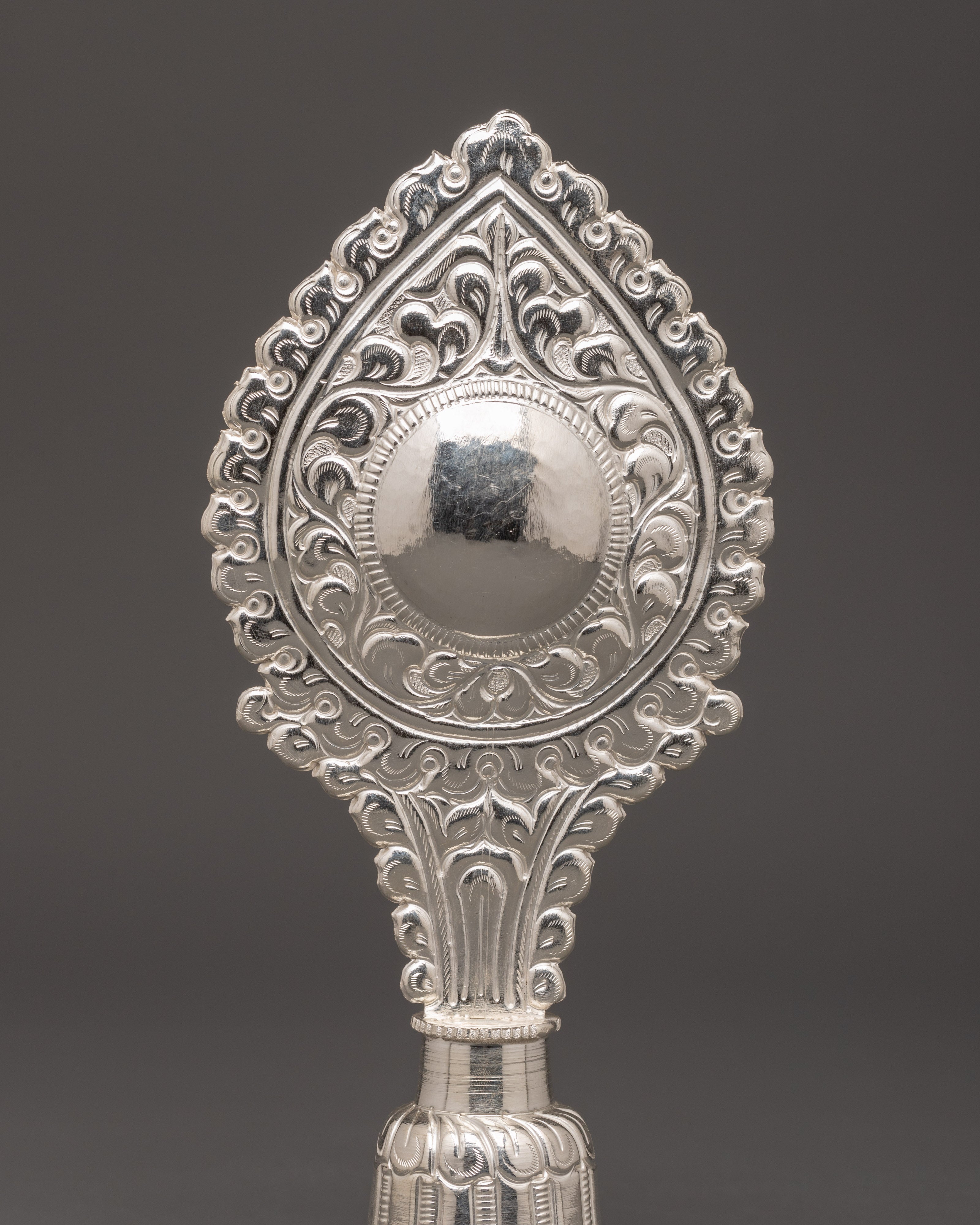 Pure Silver Jwala-Nhyaka & Sinamu Set | Traditional Newari Holy Puja Set