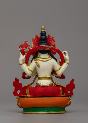Beautifully handcrafted Chenrezig statue |  Meditation and Altar Decor