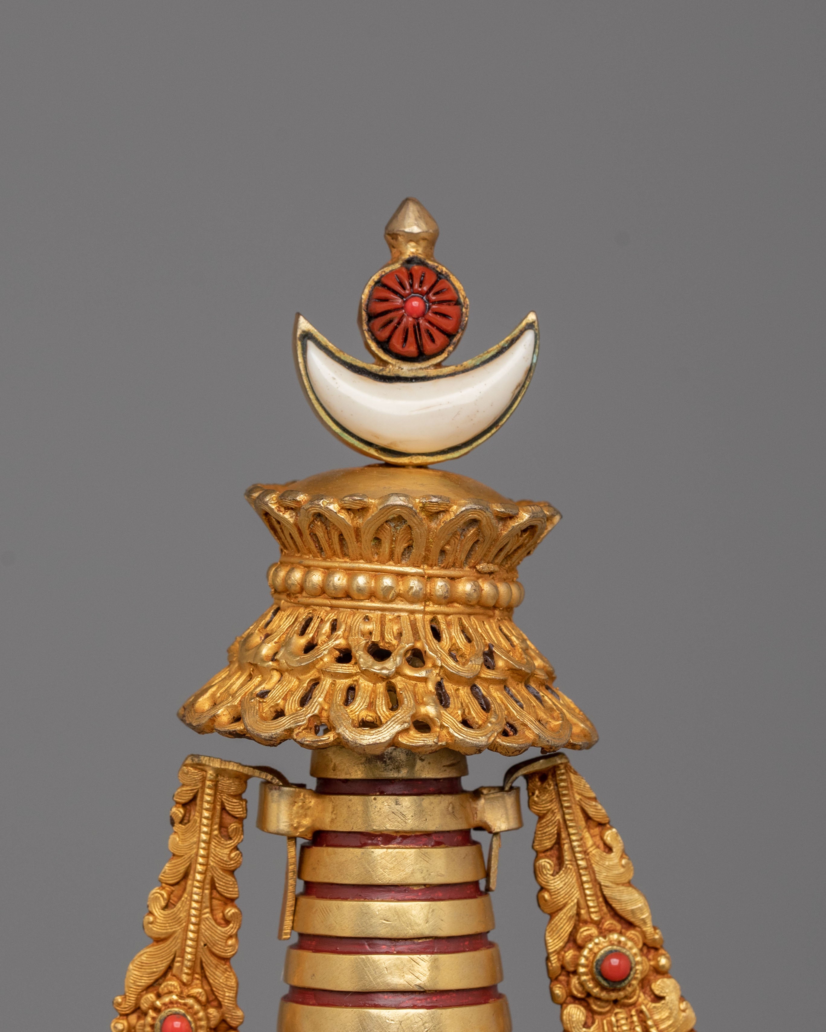 Handcrafted Traditional Tibetan Stupa | Himalayan Spiritual Decor