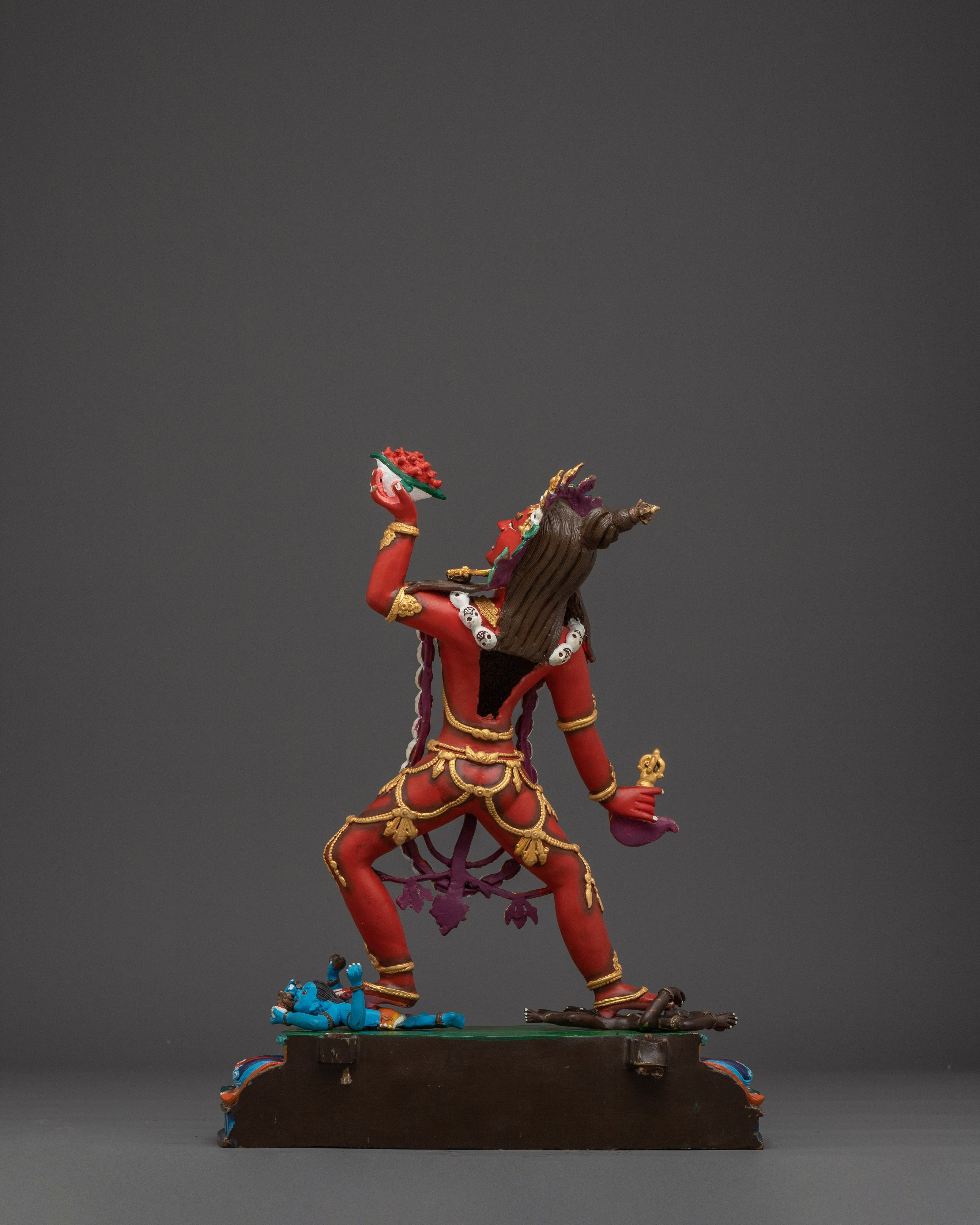 Tibetan Dakini Vajrayogini Copper Statue | The Fierce Queen of the Dakinis