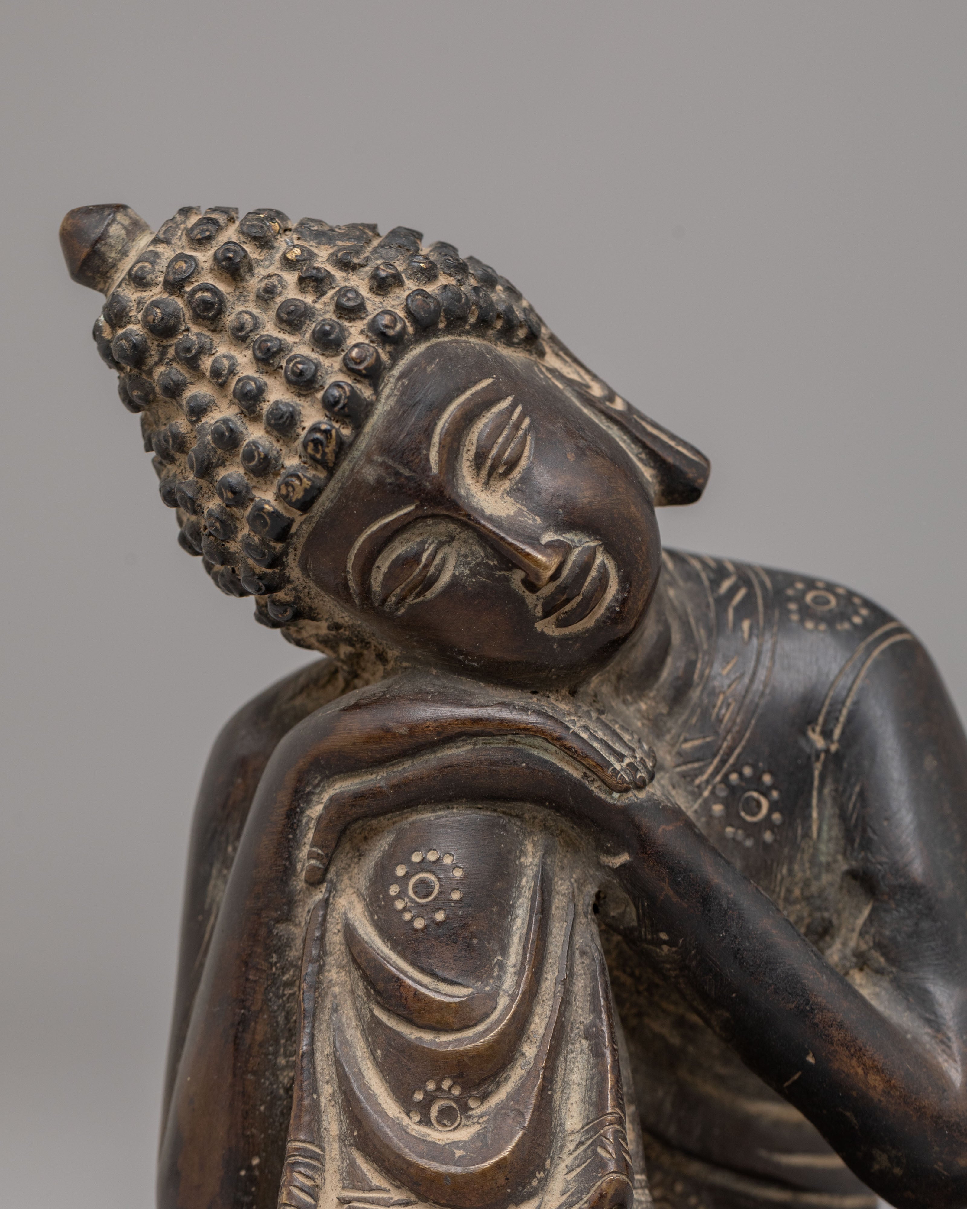 Handcrafted Buddha Buddhist Statue | Serene Buddha Sculpture for Meditation