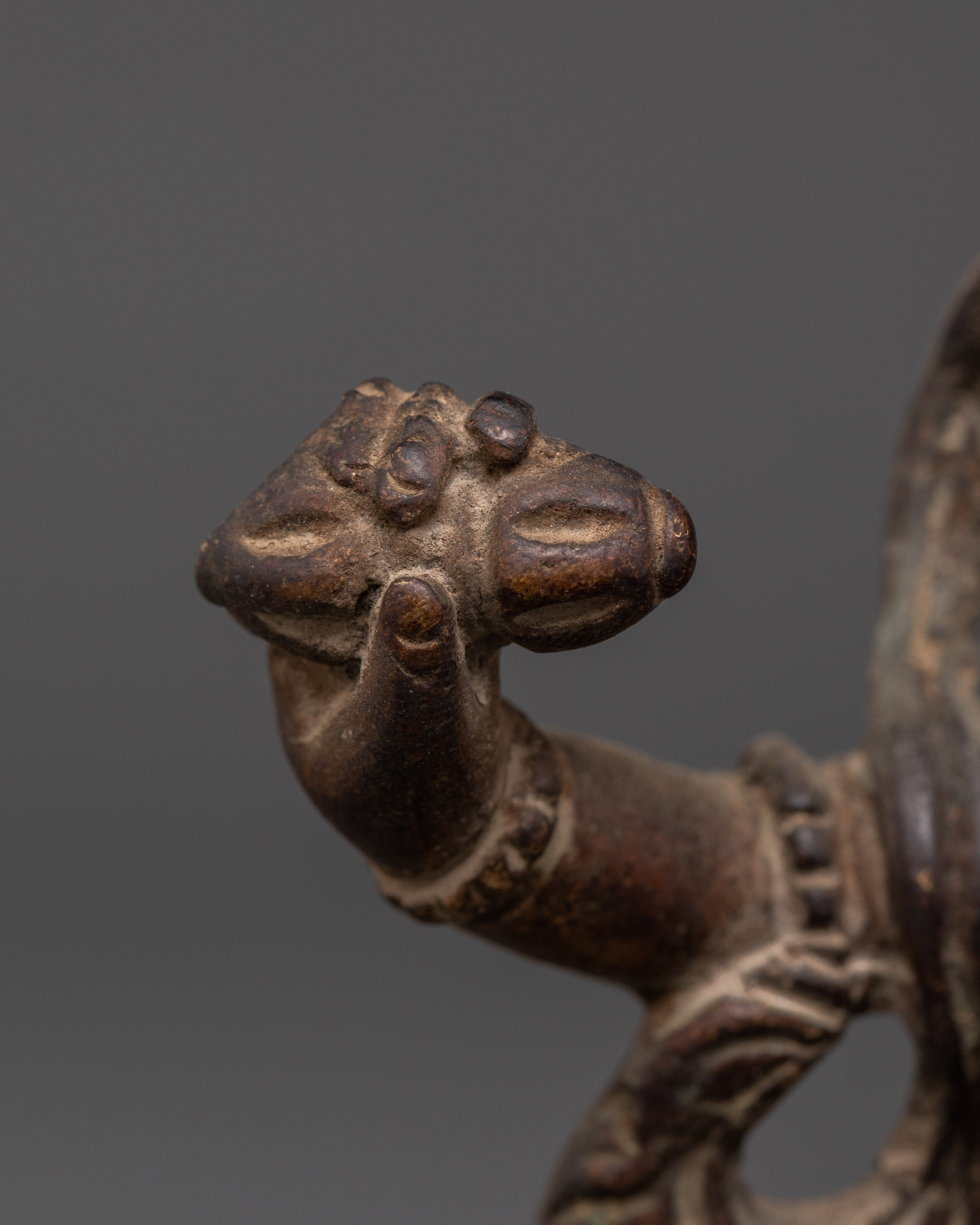 Tibetan Vajrapani Figurine | Protector Deity Statue