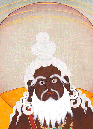Thang Tong Gyalpo Thangka Print | Traditional Buddhist Wall Decor