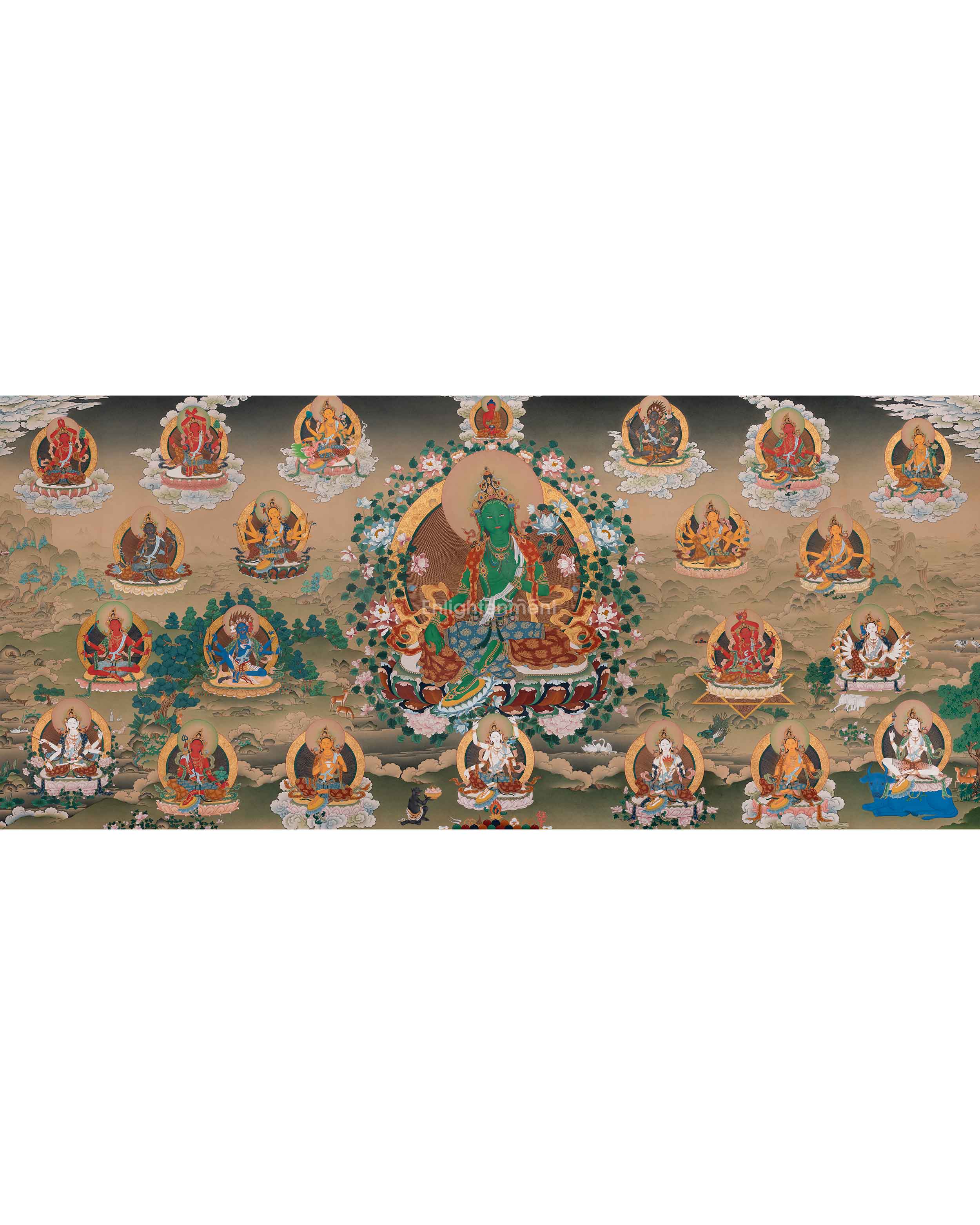 21 Tara Buddhist Art