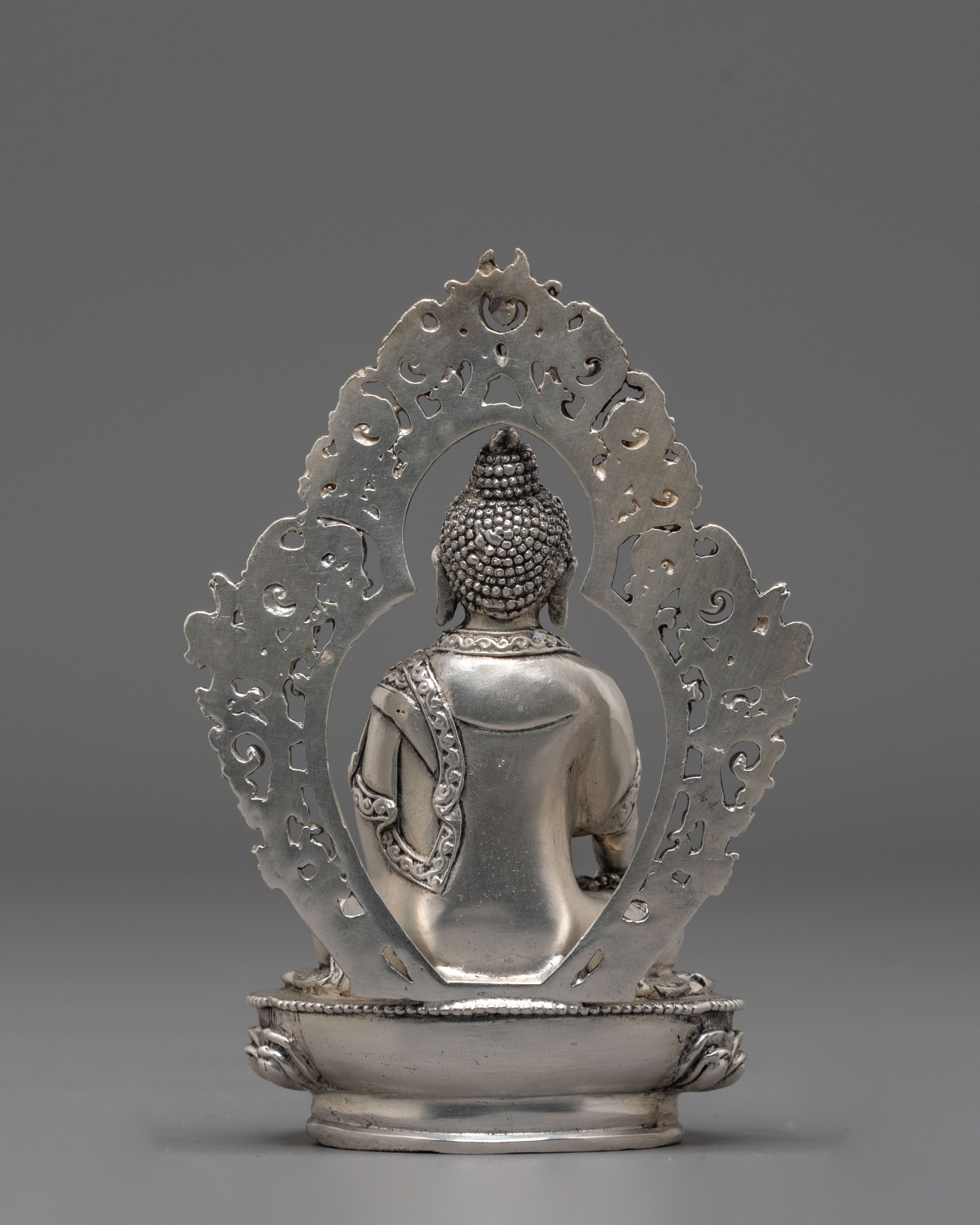 Handmade Enlightened One Shakyamuni Buddha Statue | Buddhist Meditation Decor