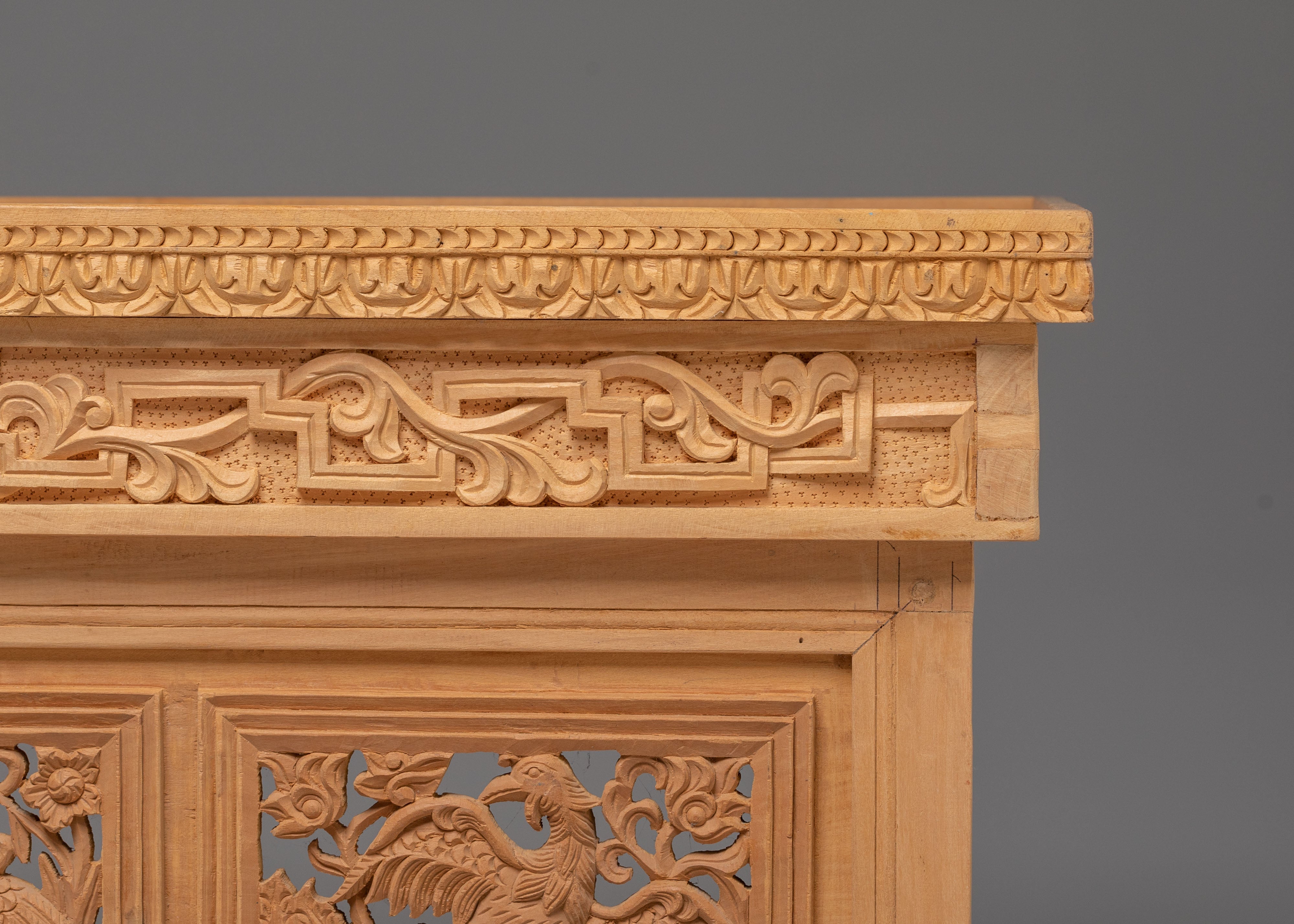 Tibetan Wooden Folding Table | Portable Outdoor Dining Set