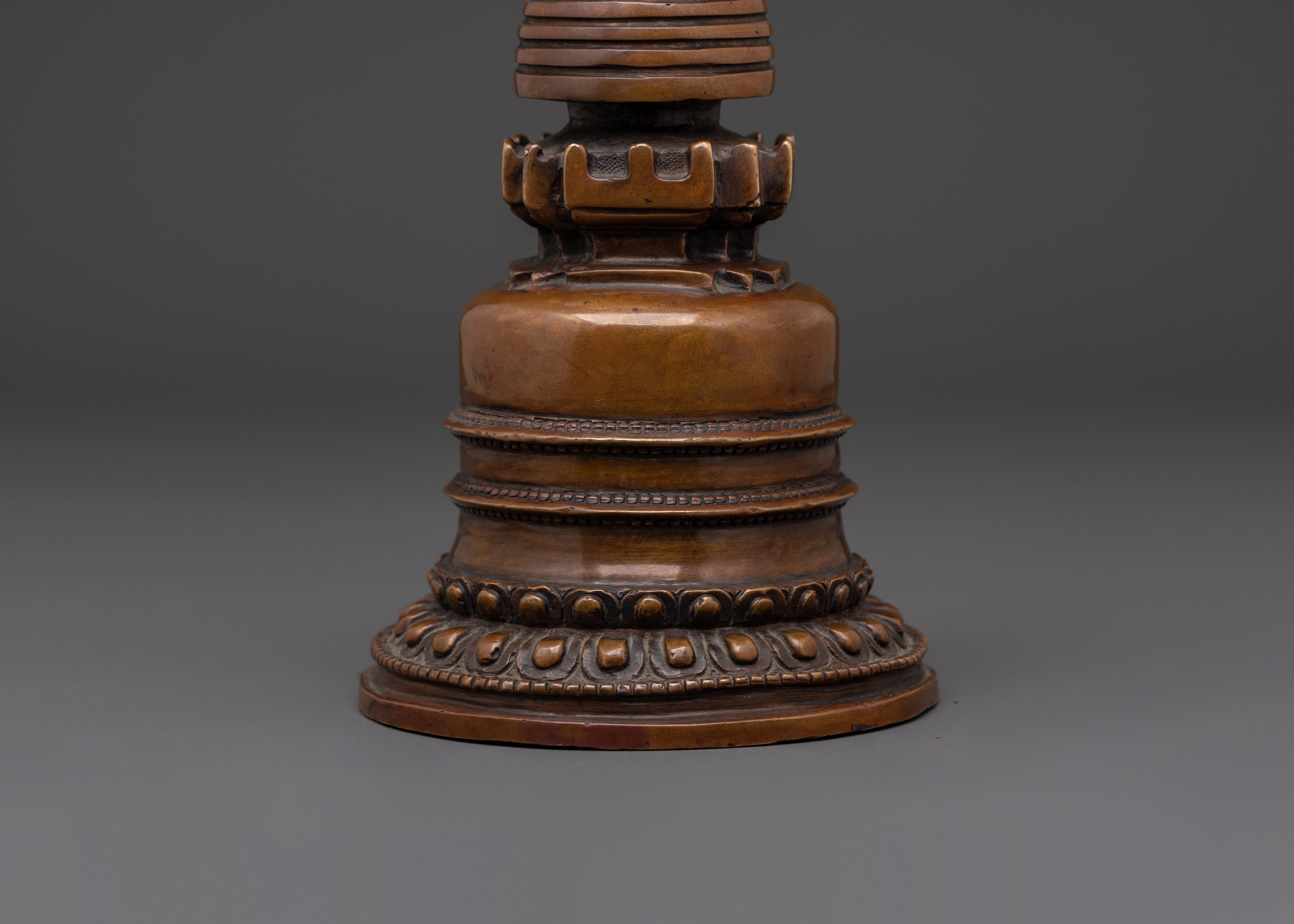 Handcrafted Stupa Altar Decor | Sacred Tibetan Buddhist Ritual Display