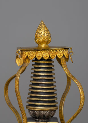 Decorative Buddhist Stupa Sculpture | Symbol of Peace and Enlightenment, for Home Decor