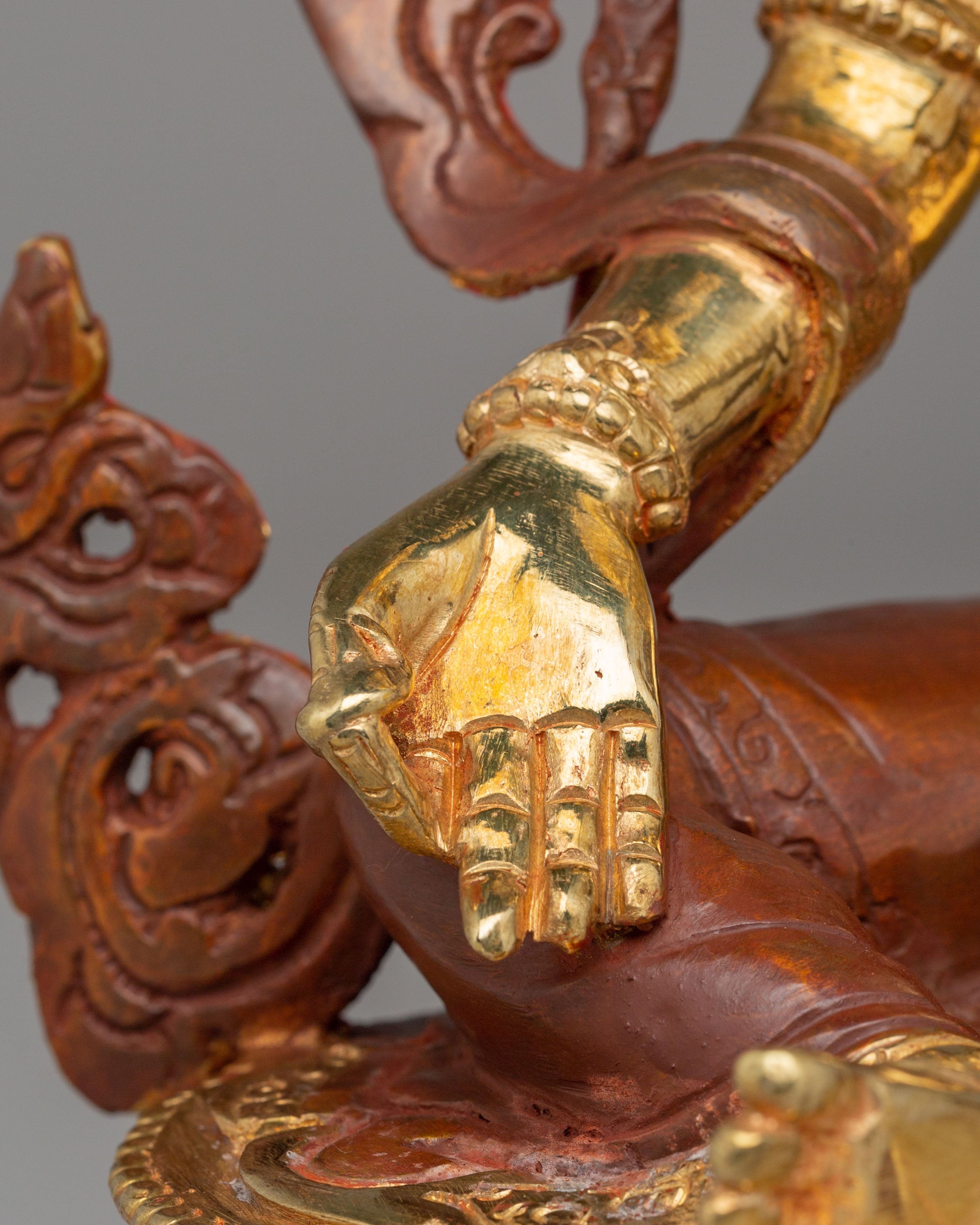 Tibetan Green Tara Goddess Statue | Spiritual Home Decor