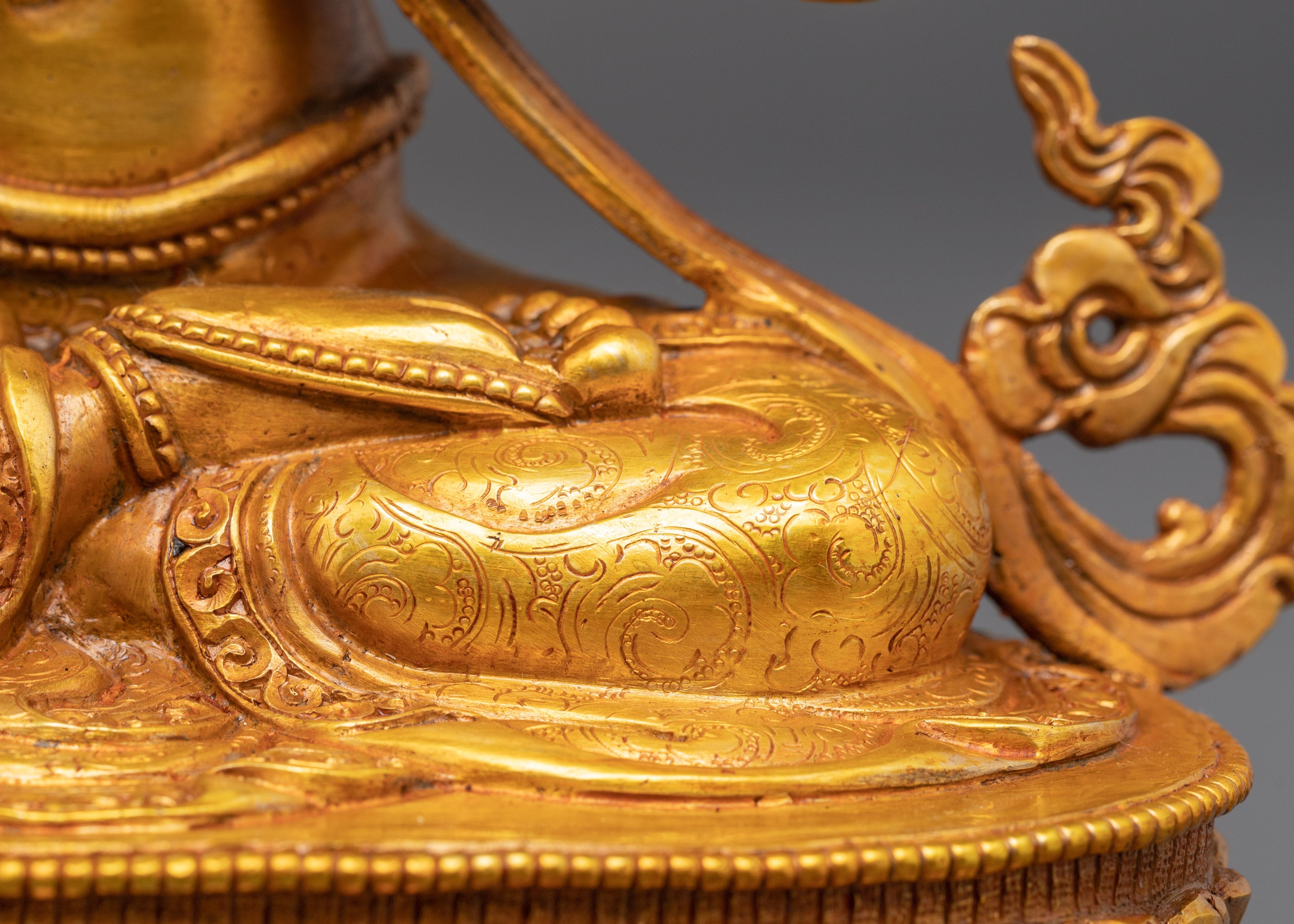 Tibetan Buddhist Chenrezig sculpture | Spiritual Home Decor