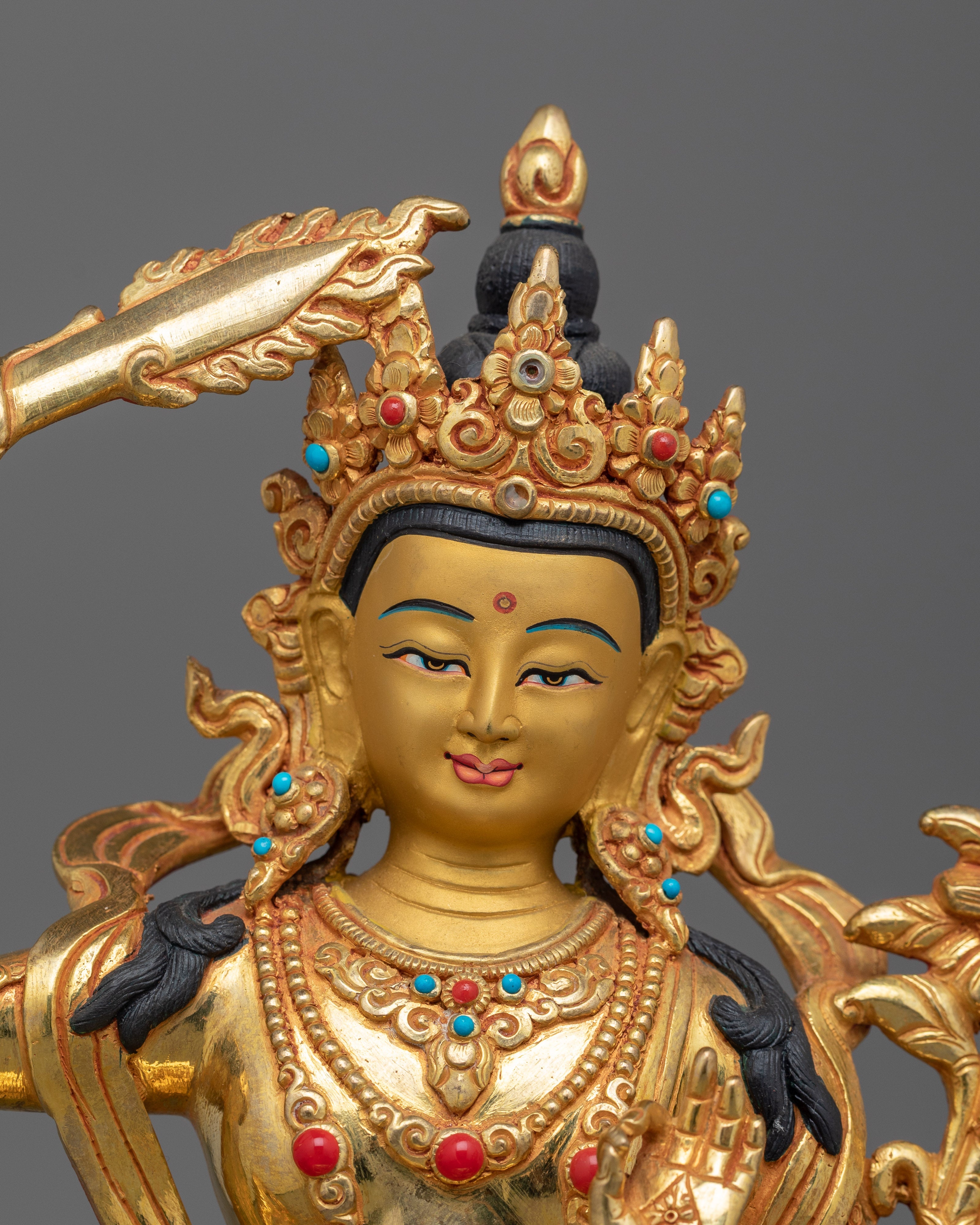 Manjushri Statue Protector of Scholars | Embodiment of Knowledge