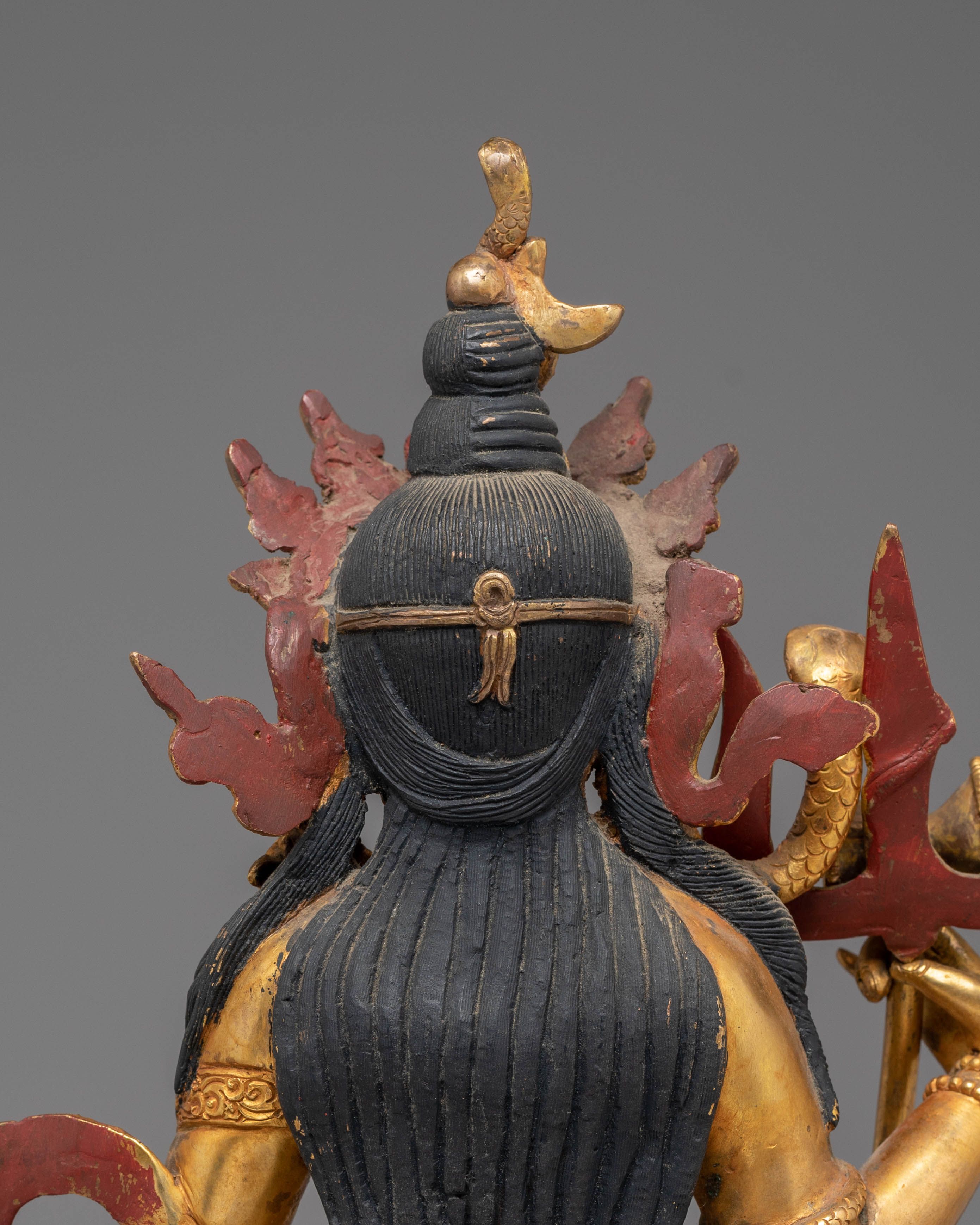 Golden Statue of Lord Shiva | Destroyer and Transformer