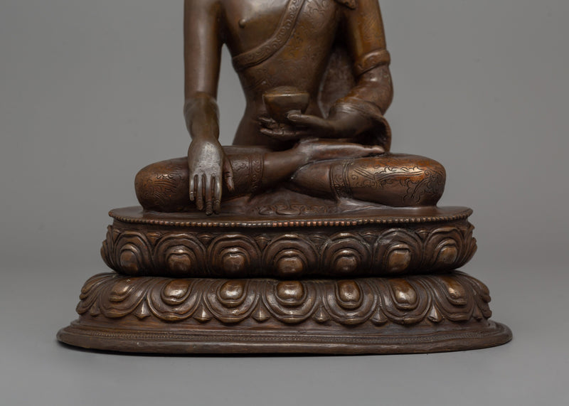 Oxidized Shakyamuni Buddha Statue | The Enlightened One