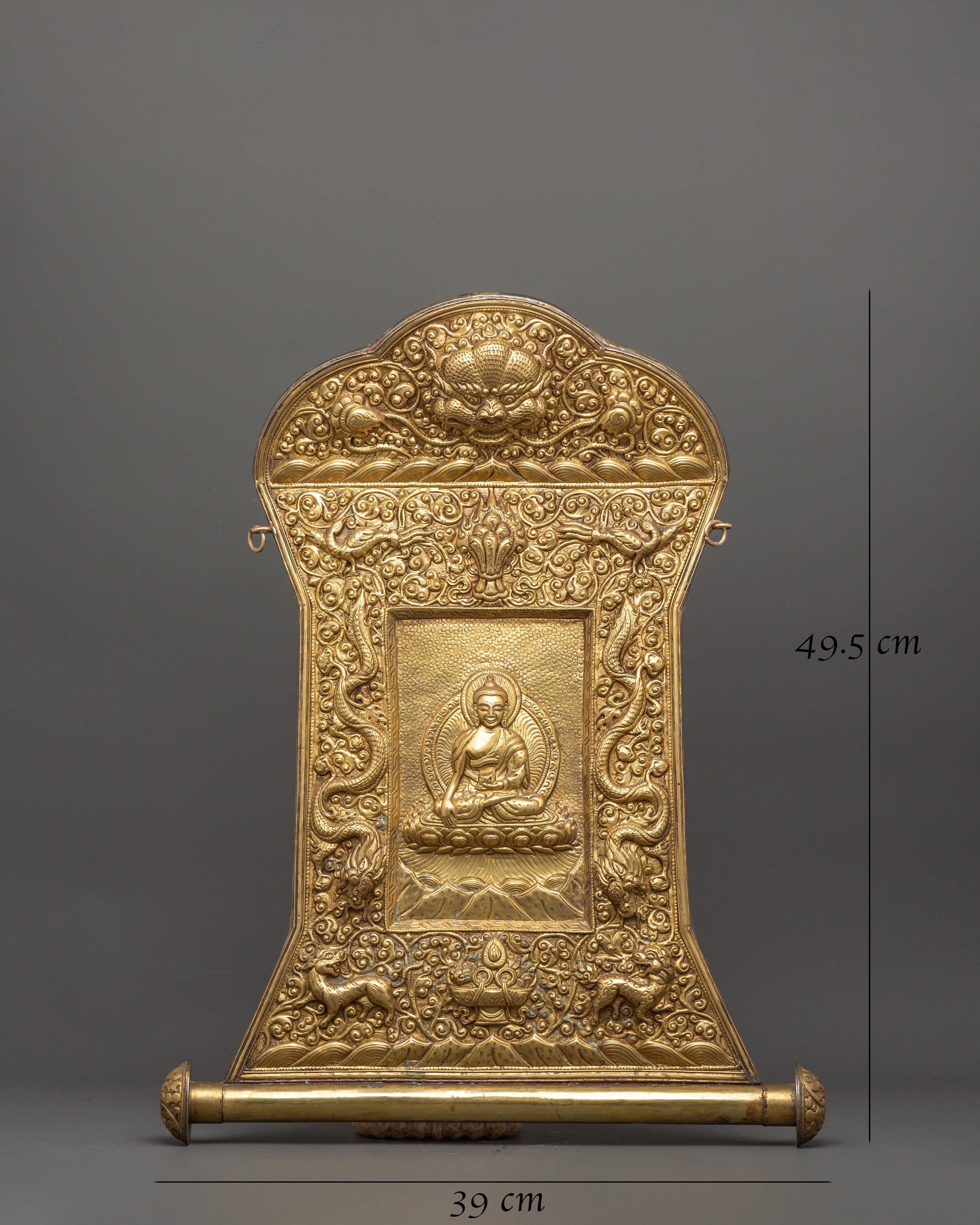 Wall-Hanging Shakyamuni Buddha | Buddhist Decor for Home or Altar