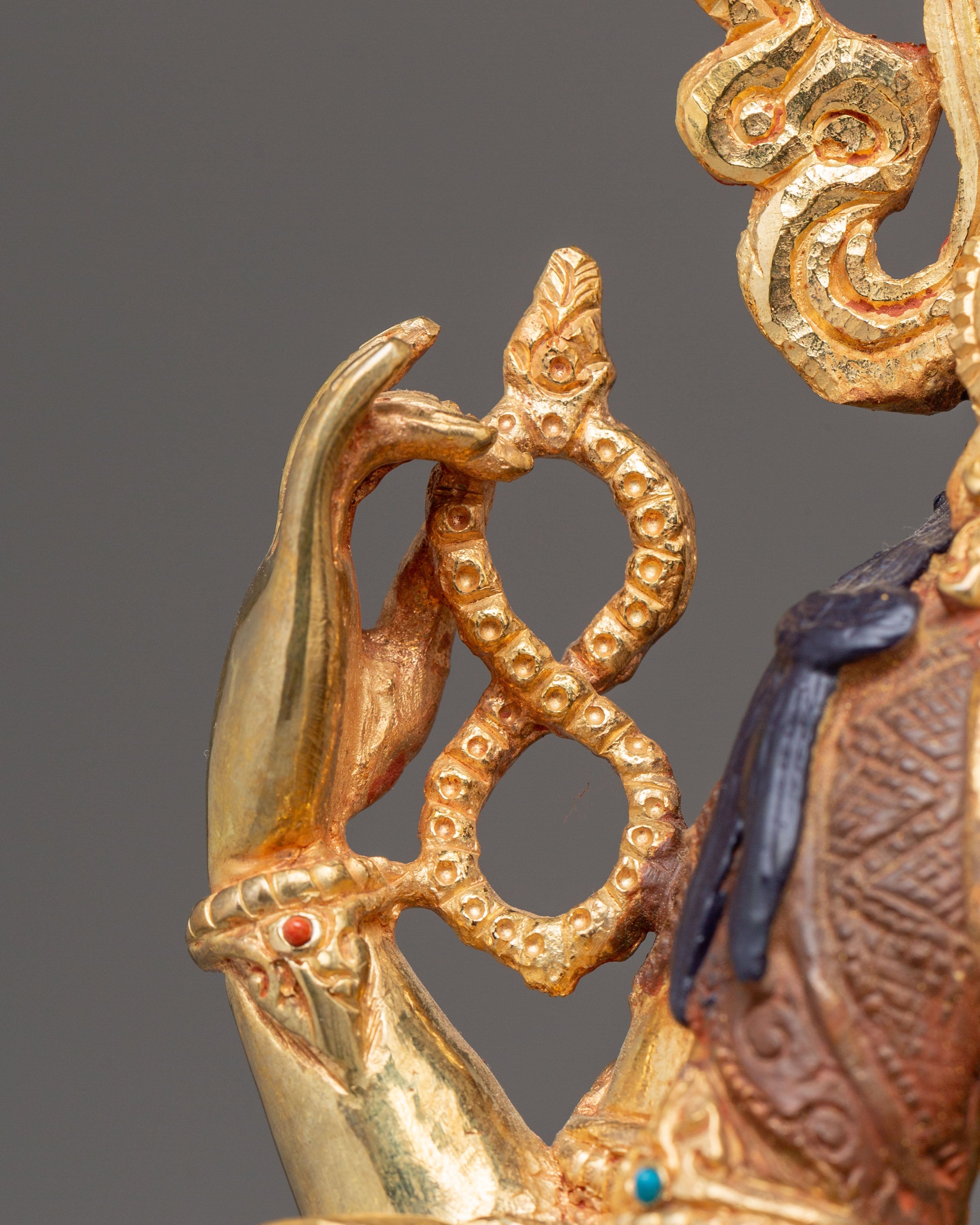 Sacred Bodhisattva Chenrezig Handcrafted Statue | Tibetan Avalokiteshvara Art